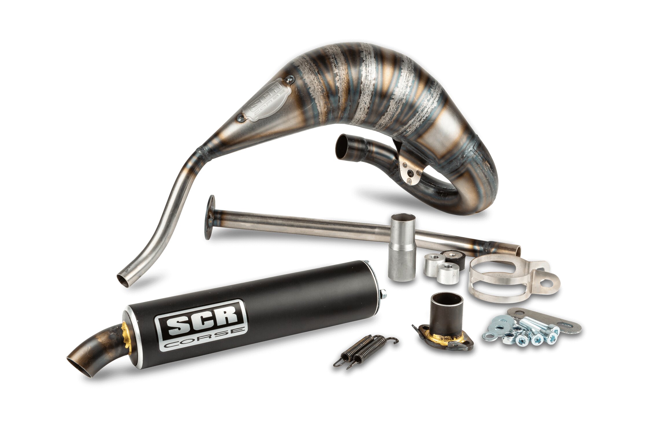 Pot d'échappement Sherco SM-R 50 SCR Corse Racing Line 70 Carbone