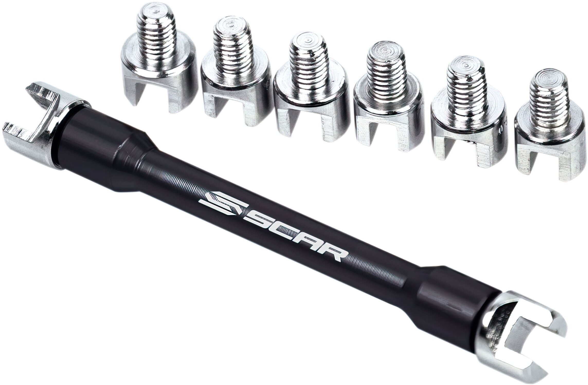 Clé à rayon Scar avec set d'embouts