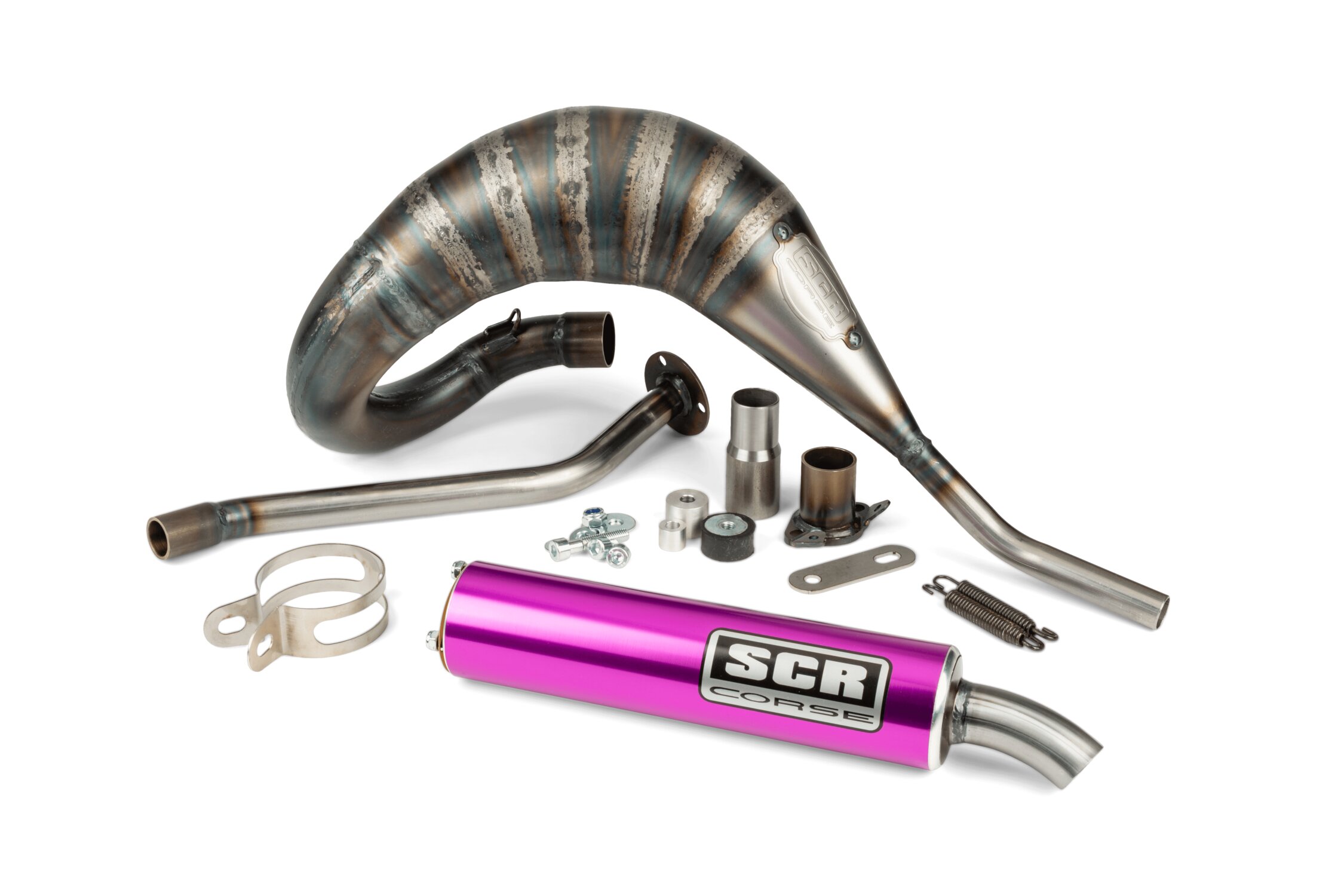 Pot d'échappement SCR Corse RL Cross 70 - 80 Beta RR av 2012 Violet