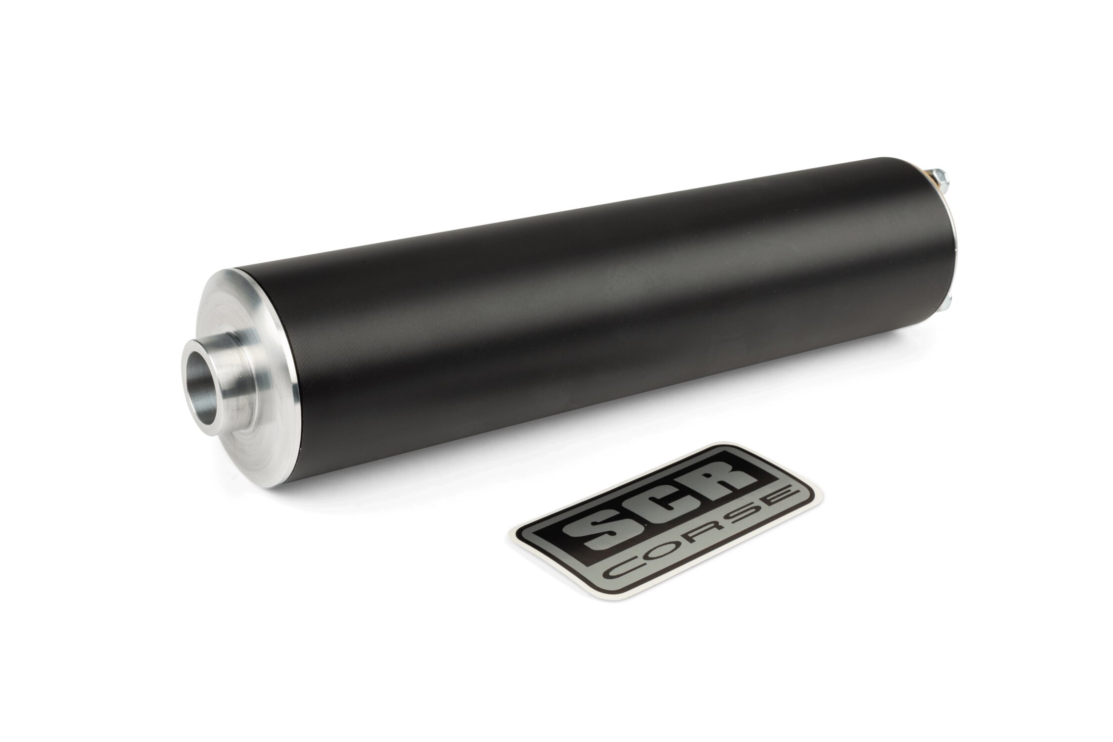 Silencieux long SCR Corse alu noir