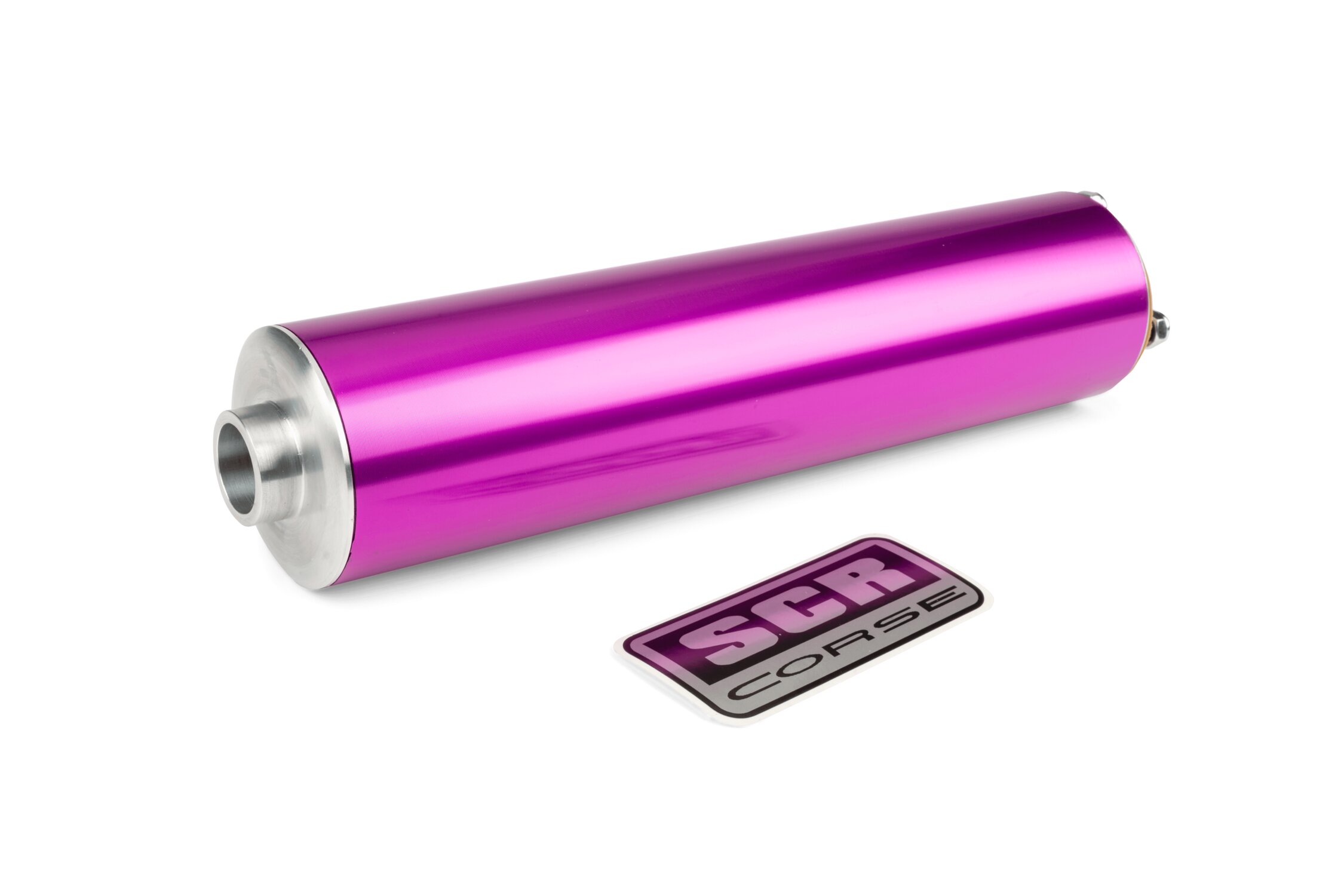 Silencieux long SCR Corse alu Violet