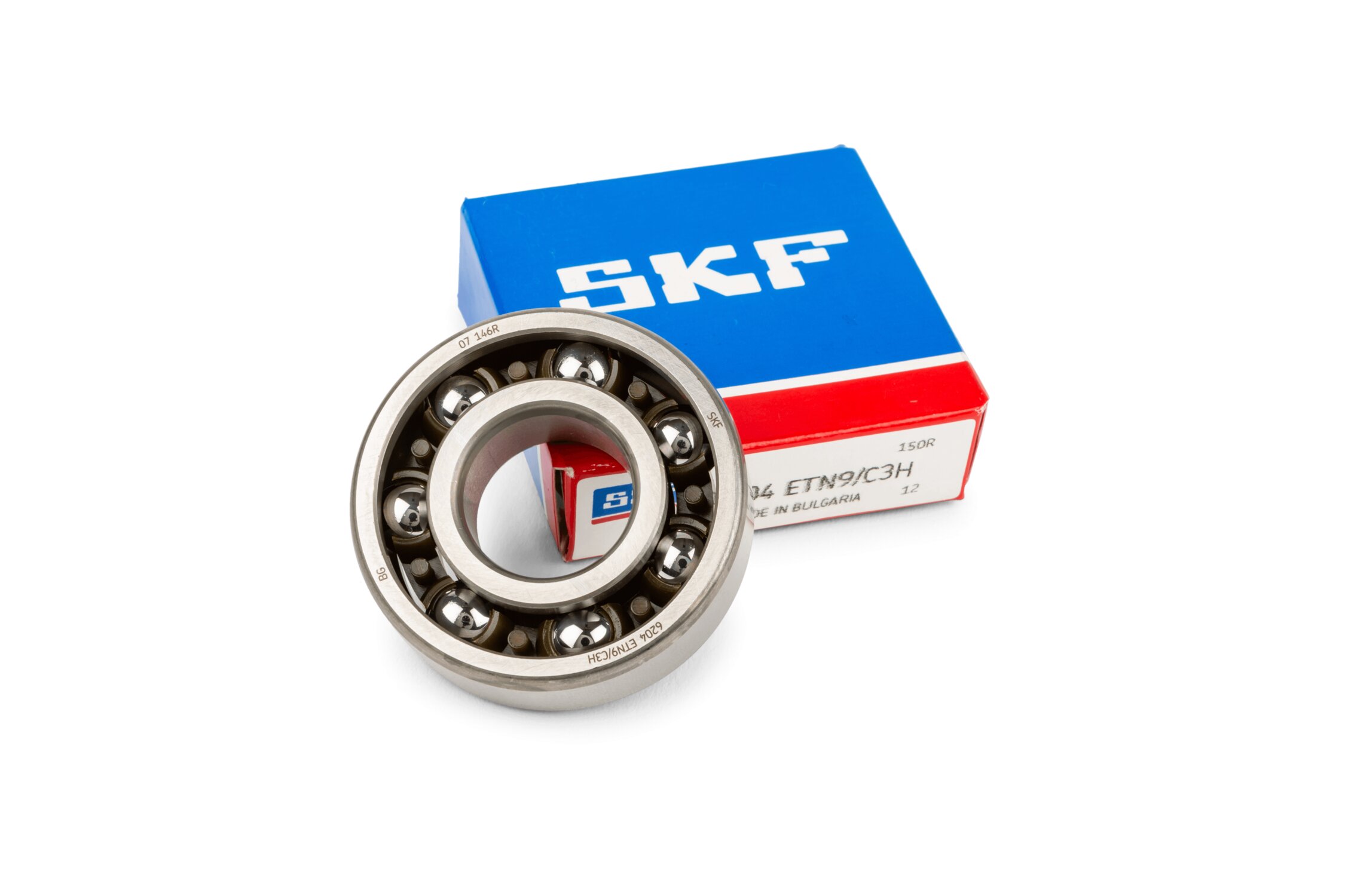 SKF Roulement 6204 ETN9-C3H - 20x47x14mm cage polyamide