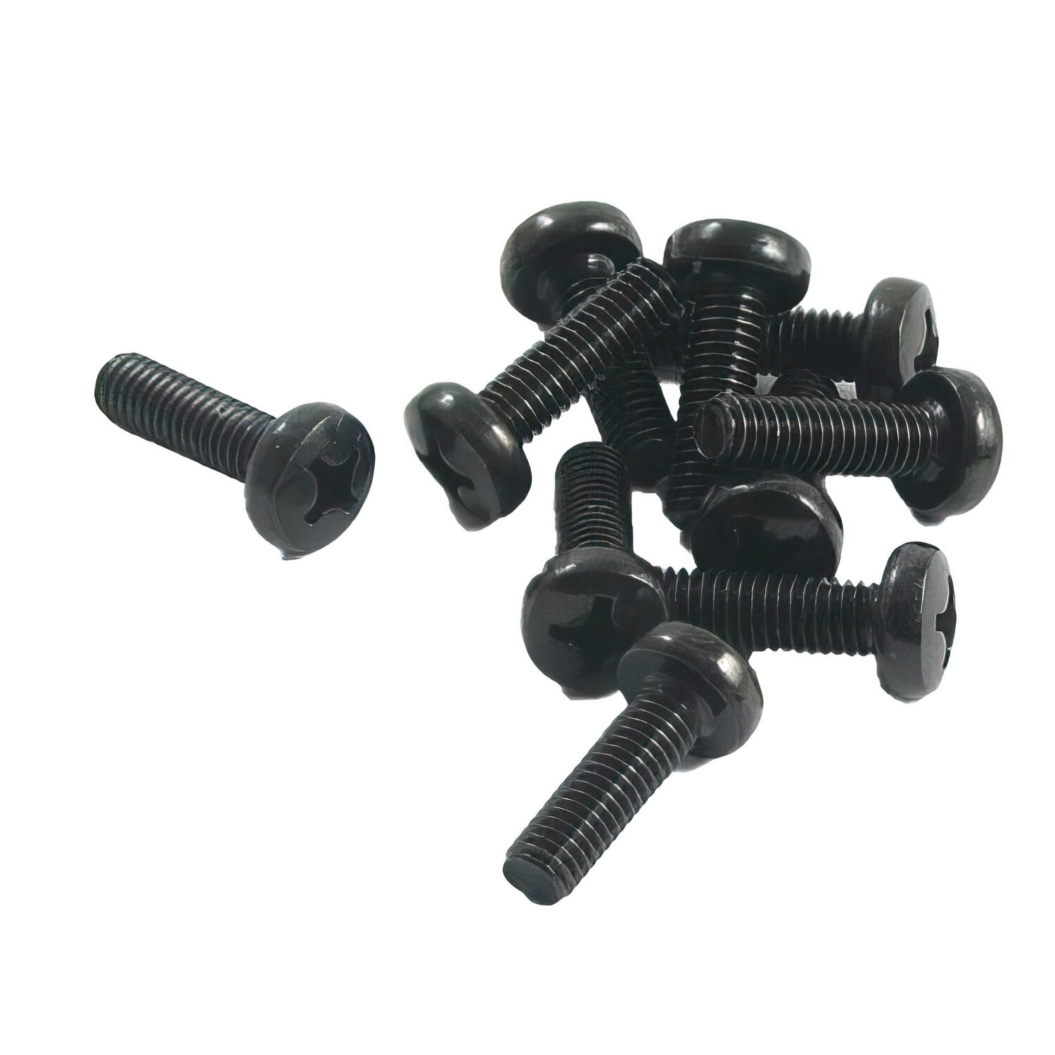 Vis cruciforme M6x20 noir (x10)