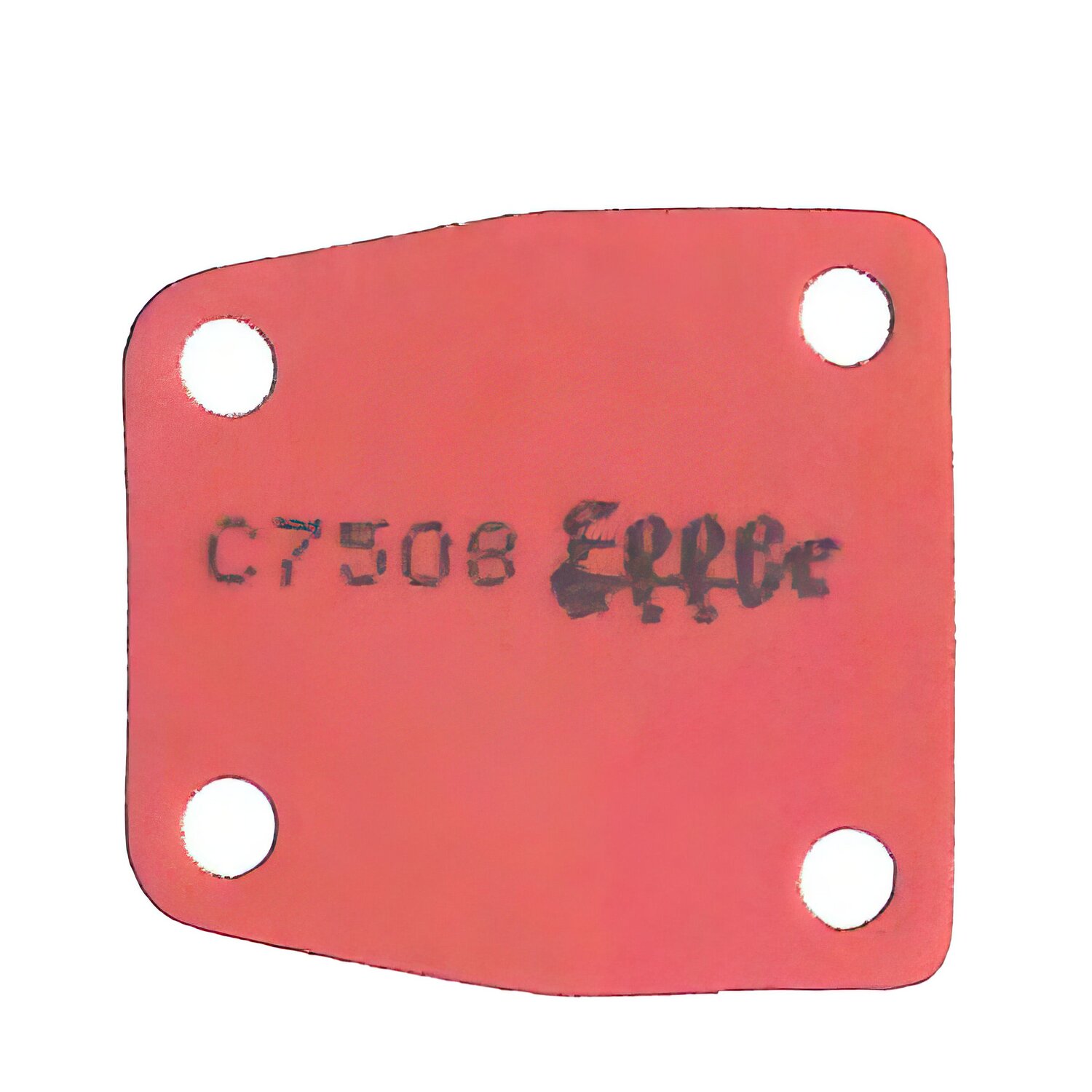 Membrane pompe à essence Solex caoutchouc rouge