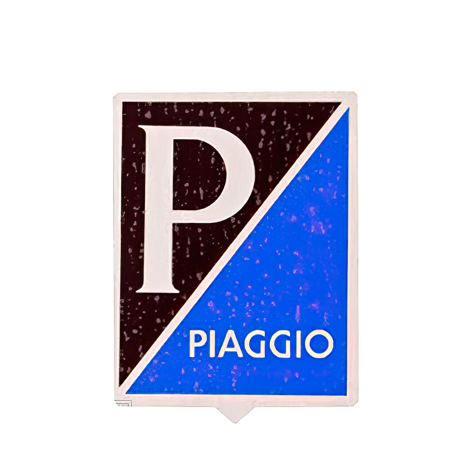 Standard Parts Autocollant Piaggio rectangulaire