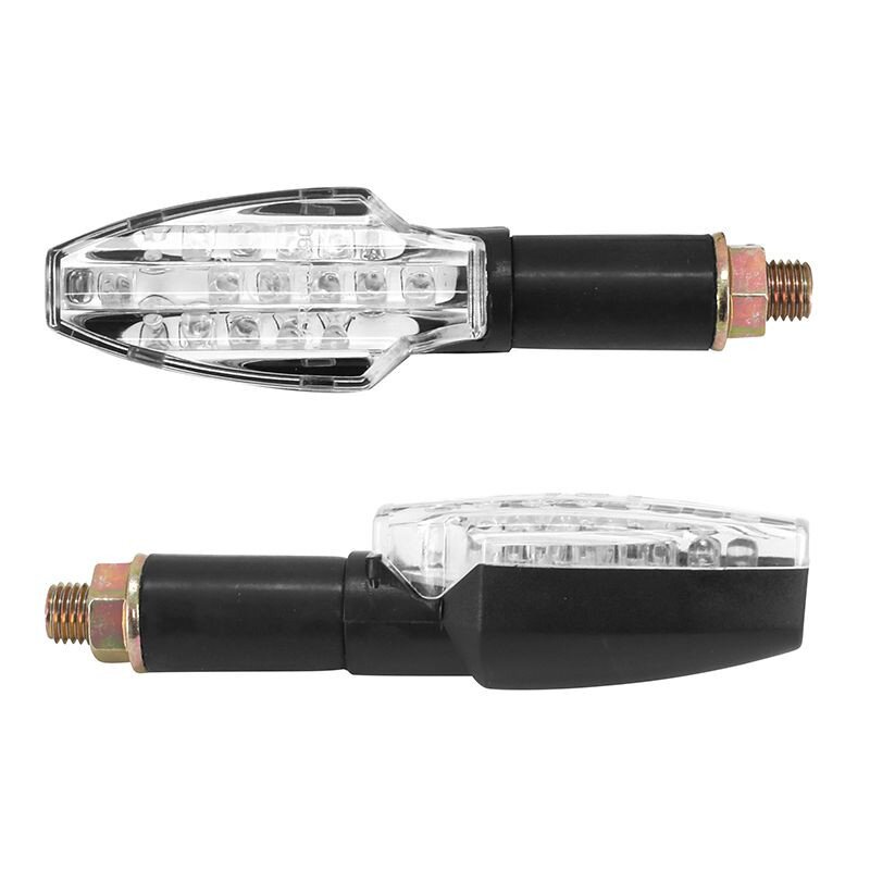 Clignotants LED Avoc Fuka transparent/noir
