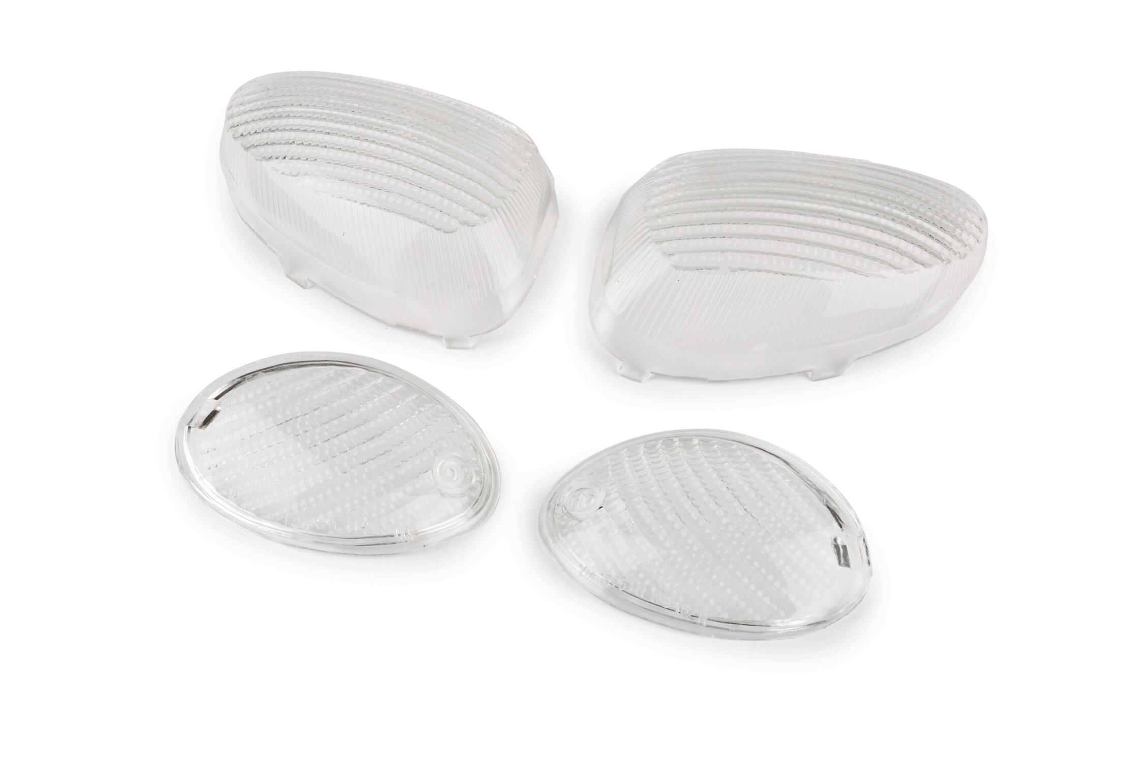 Set 4 cabochons clignotants blanc STR8 MBK Ovetto / Neo's