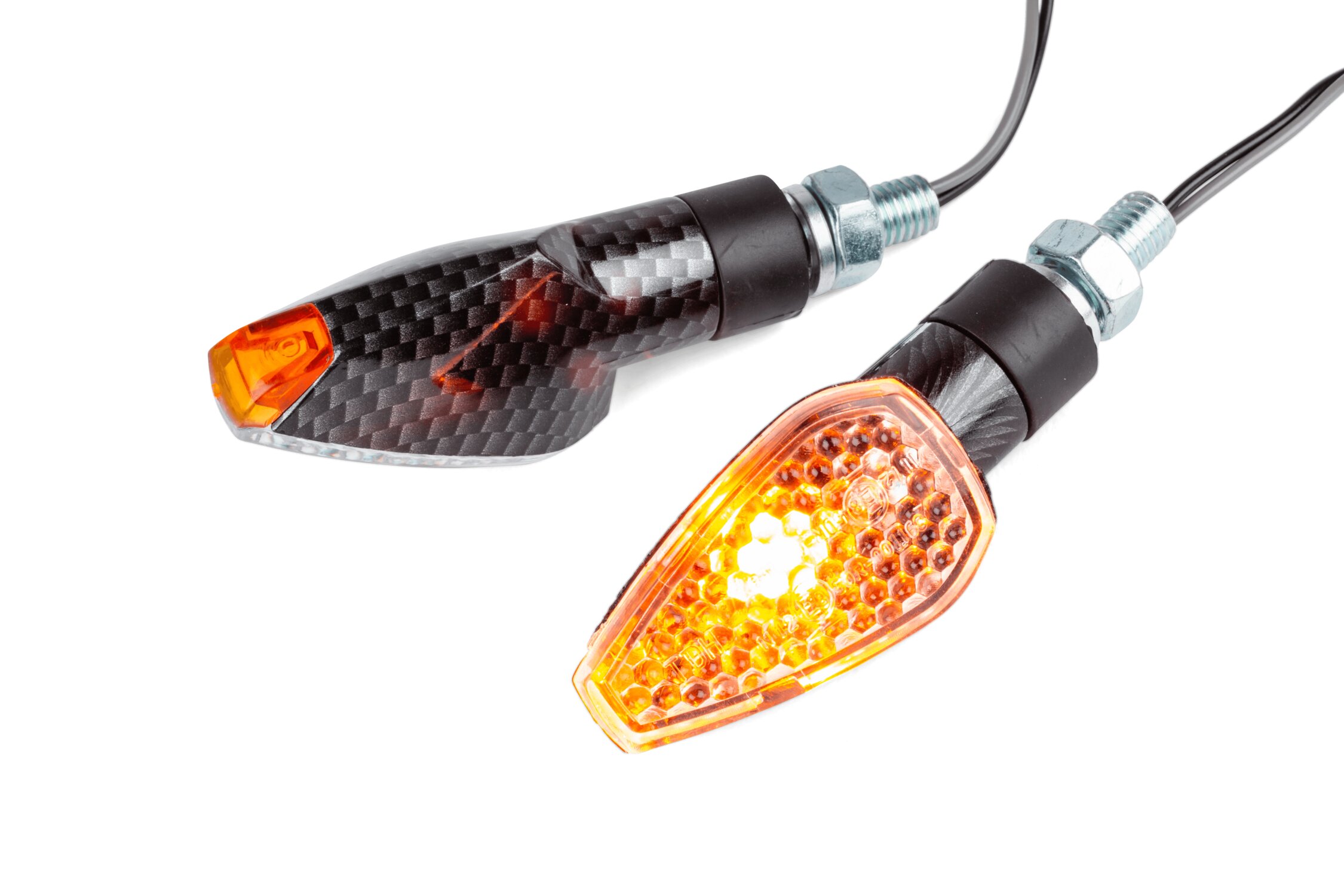 Standard Parts Clignotants Indicator Carbone / Transparent