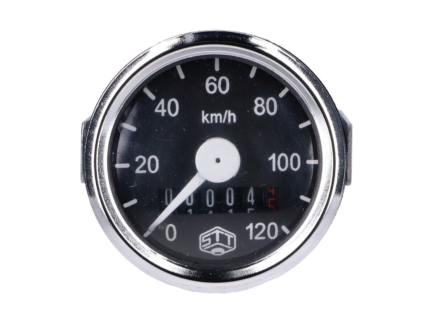 Compteur de vitesse rond d.48mm - 120km/h Schmitt Simson