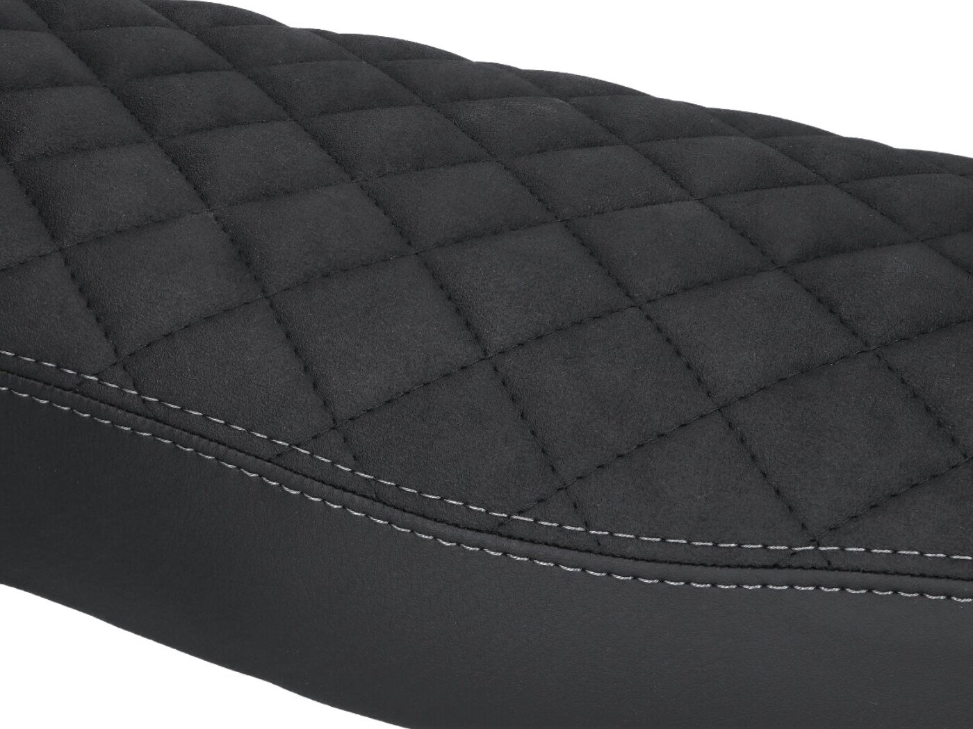 Housse de selle Schmitt noir / gris Simson S51