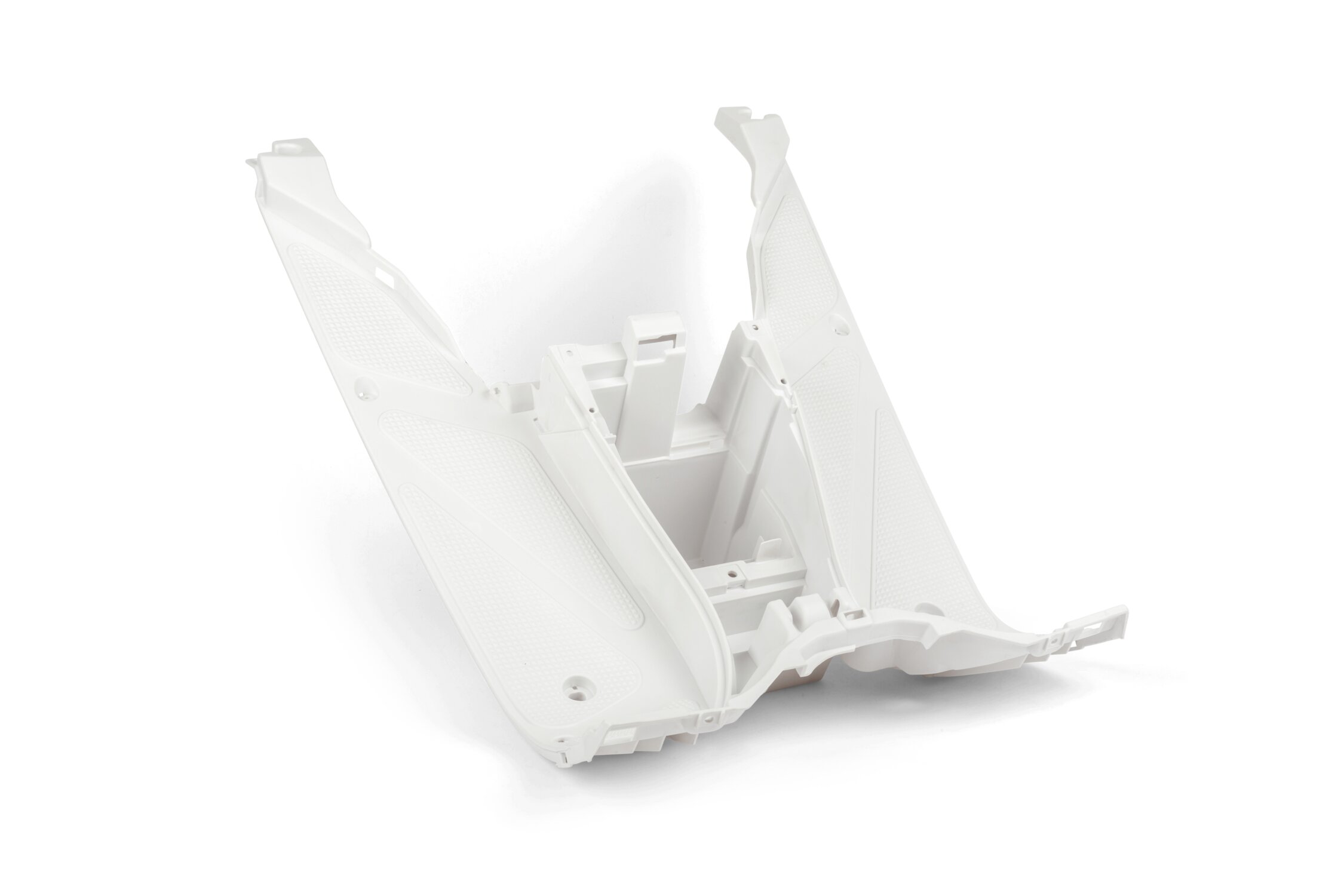 Marche pieds blanc MBK Nitro avant 2013