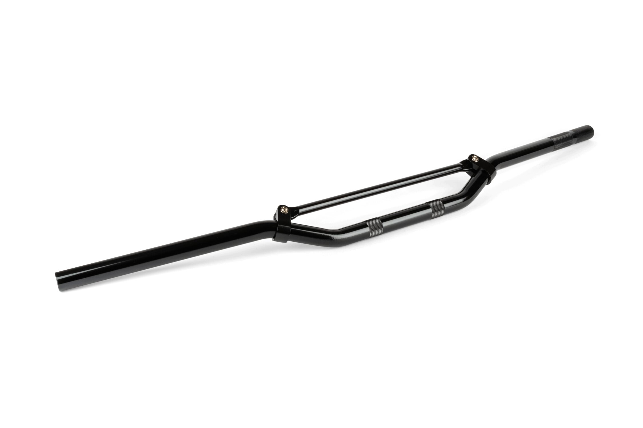 Guidon Moto 50 STR8 type cross 22mm Noir