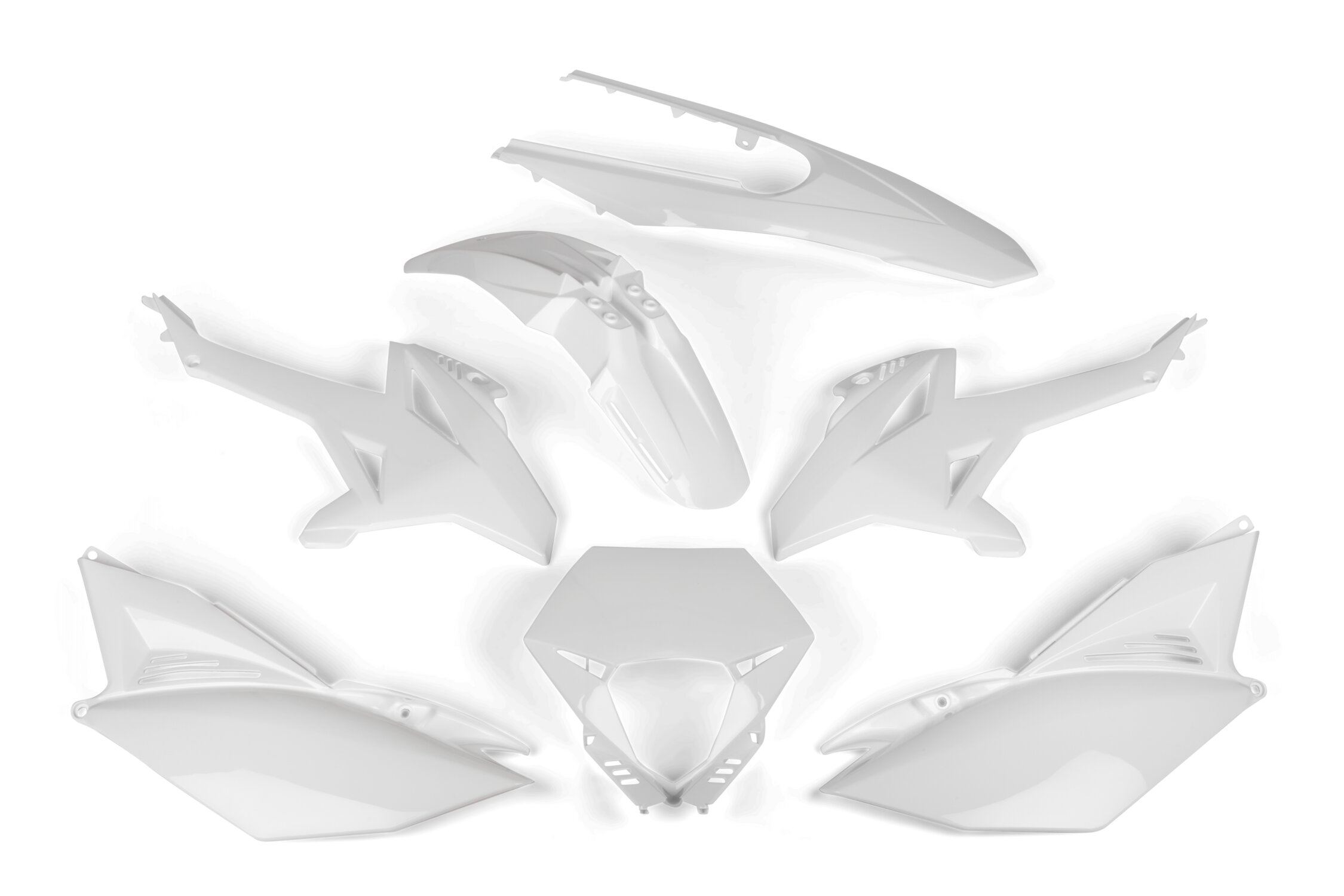 Kit carénage Beta RR 2011 - 2020 Blanc 7 pièces