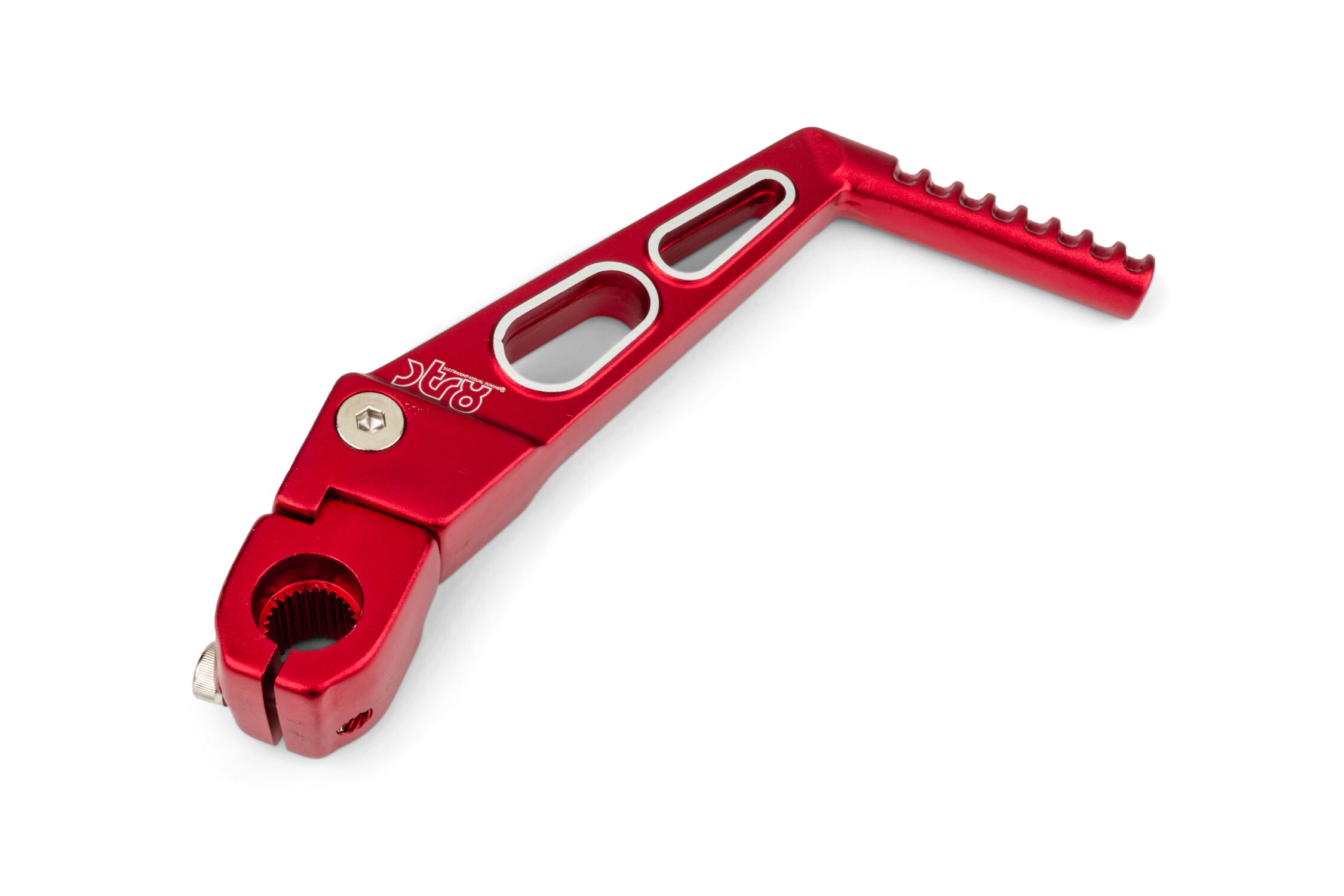 Kick de démarrage AM6 Lighty alu Rouge