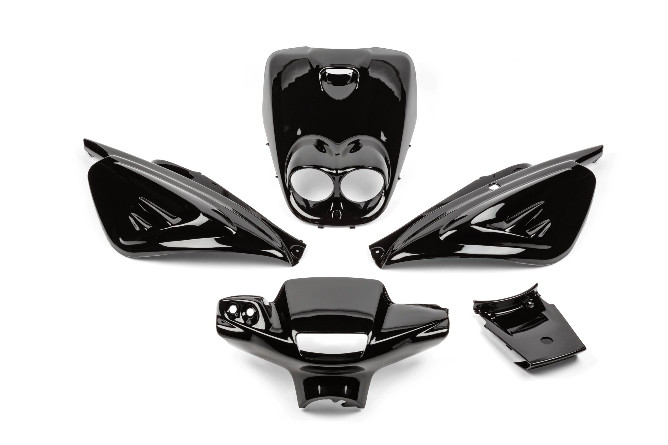 Kit carénage STR8 MBK Rocket Noir