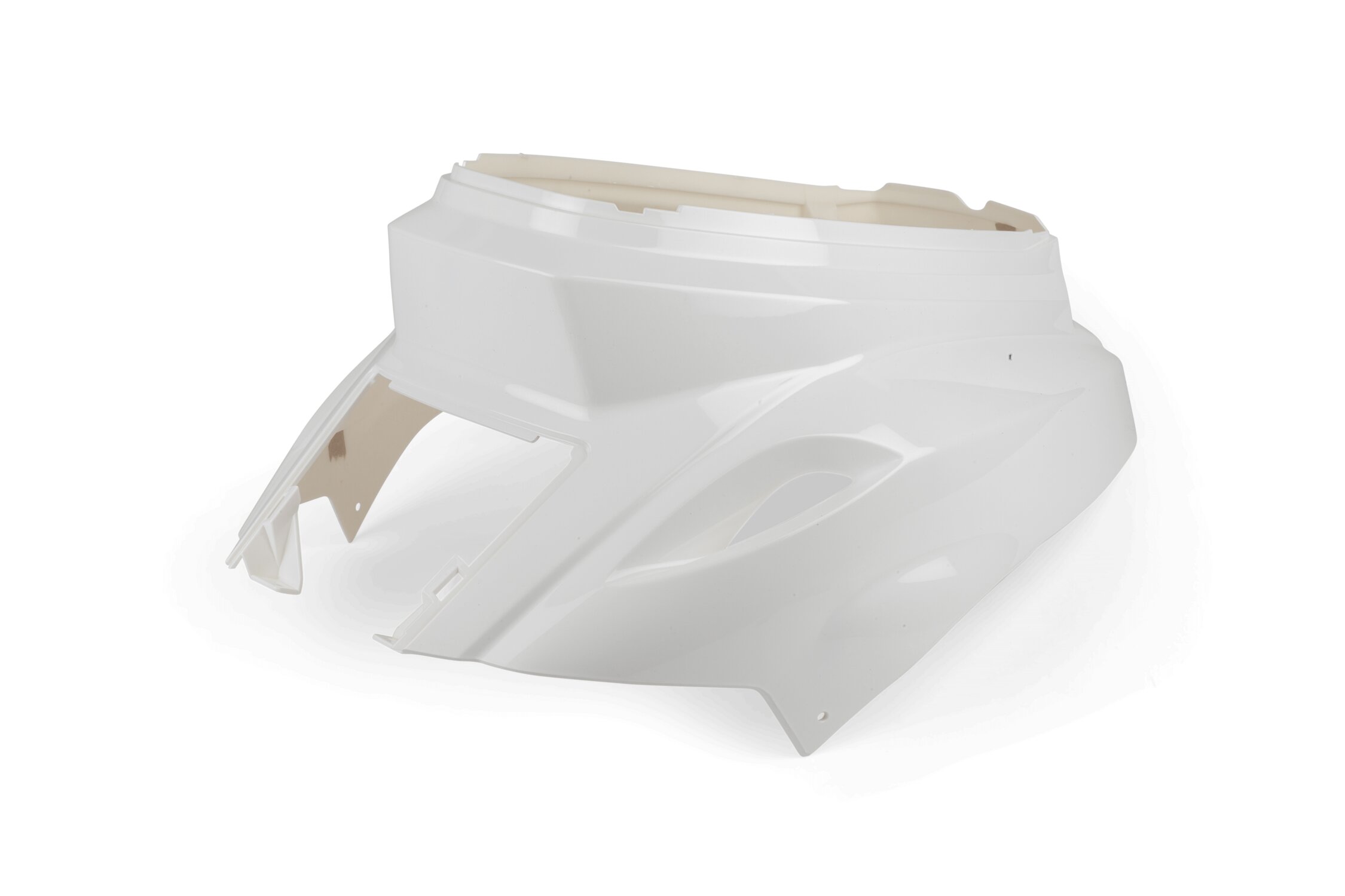 Coque arrière MBK Booster après 2004 Blanc