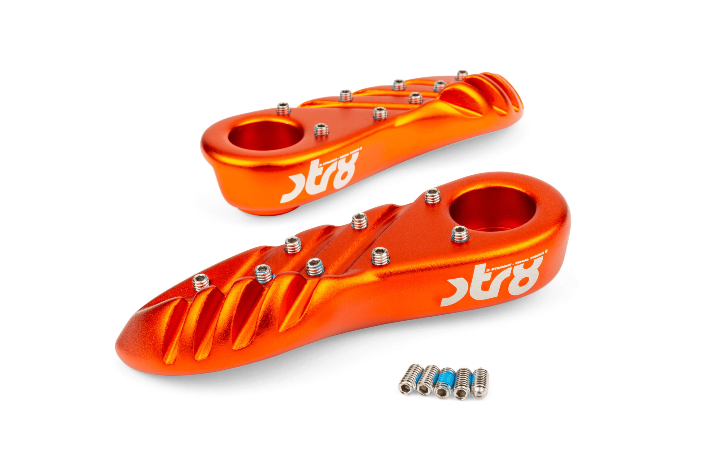 Cale pied MBK Booster après 2004 Orange