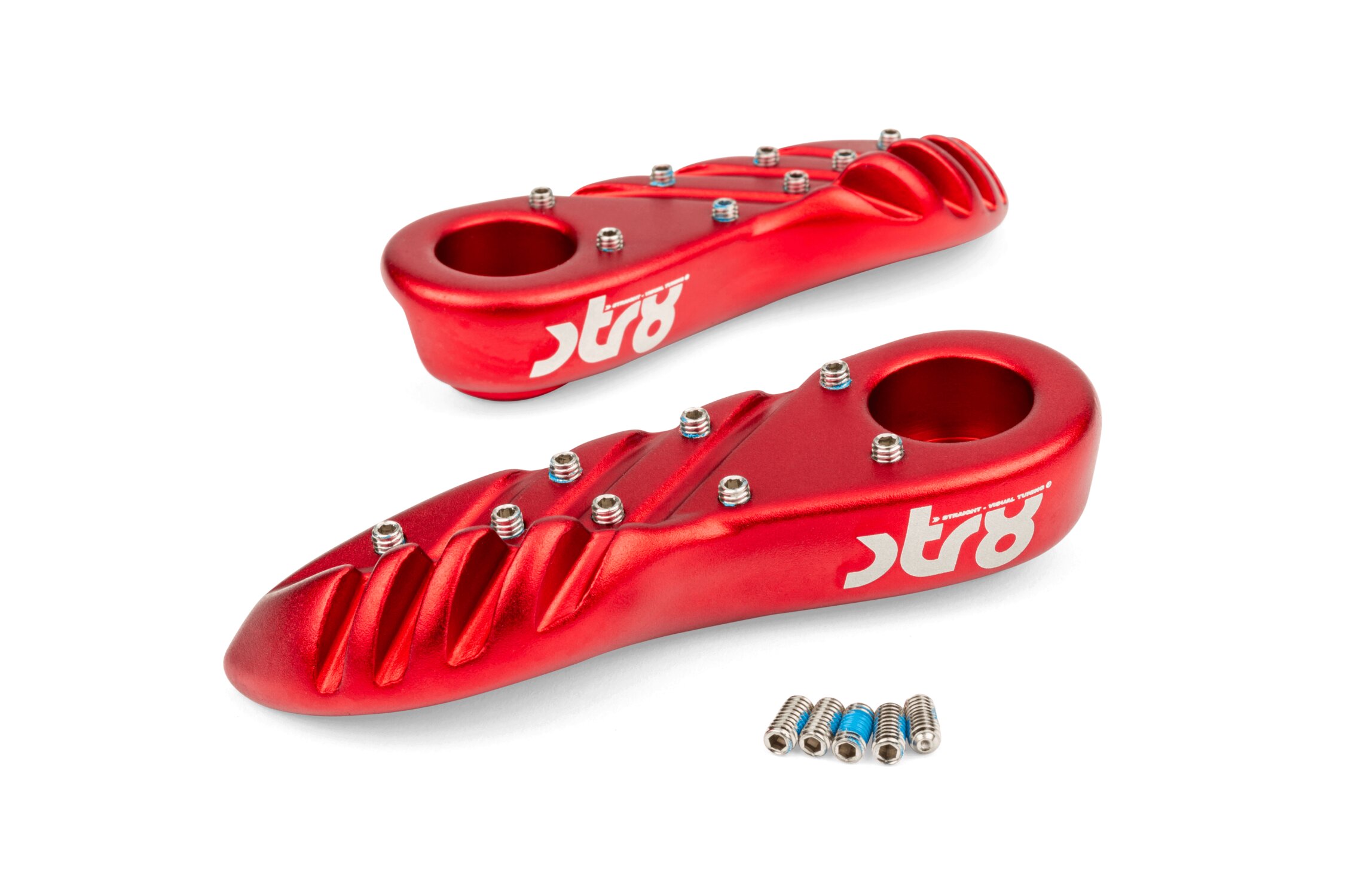 Cale pied MBK Booster après 2004 Rouge