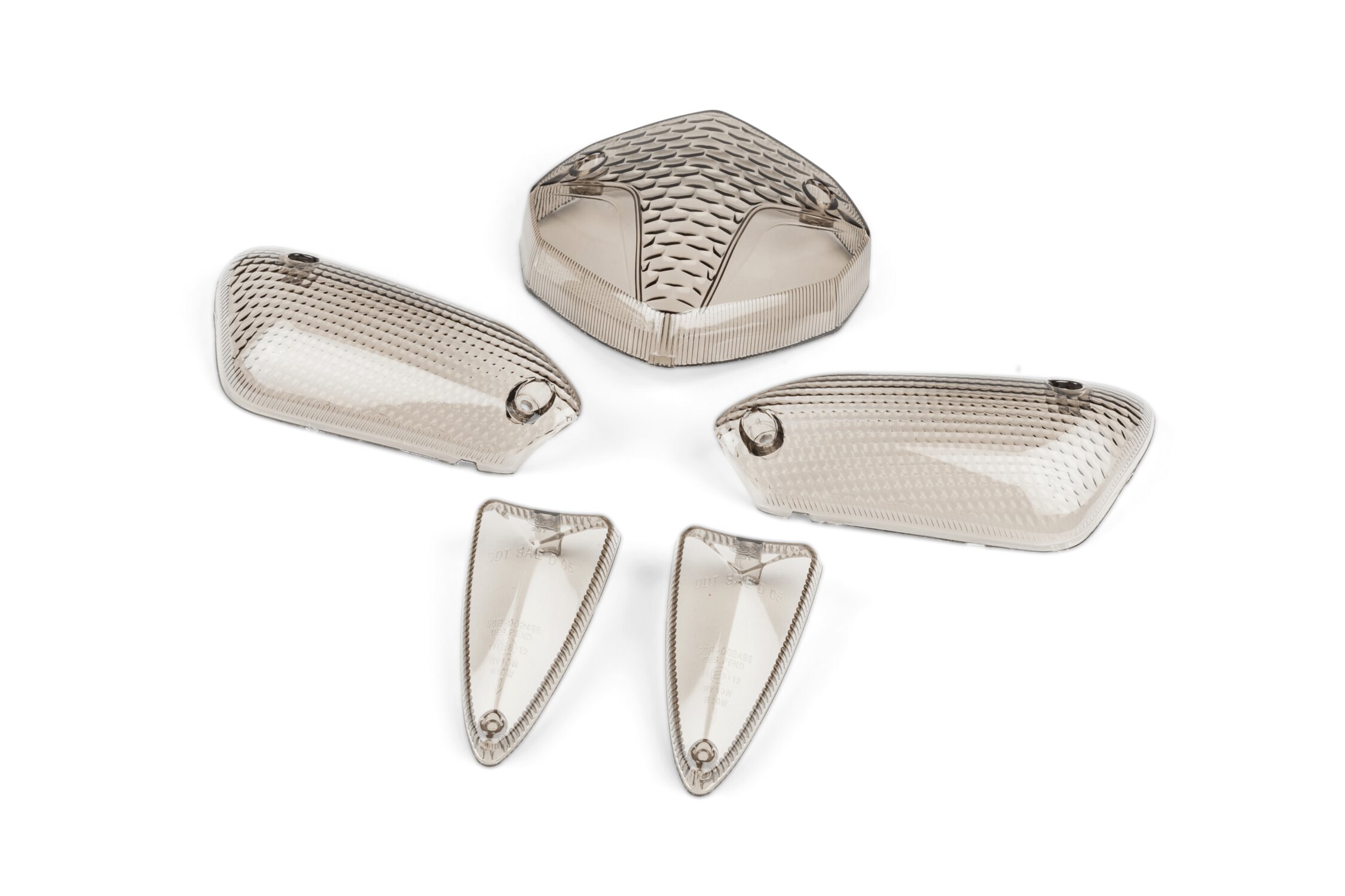 Kit cabochons de feu et clignotants MBK Nitro après 2013 Fumé