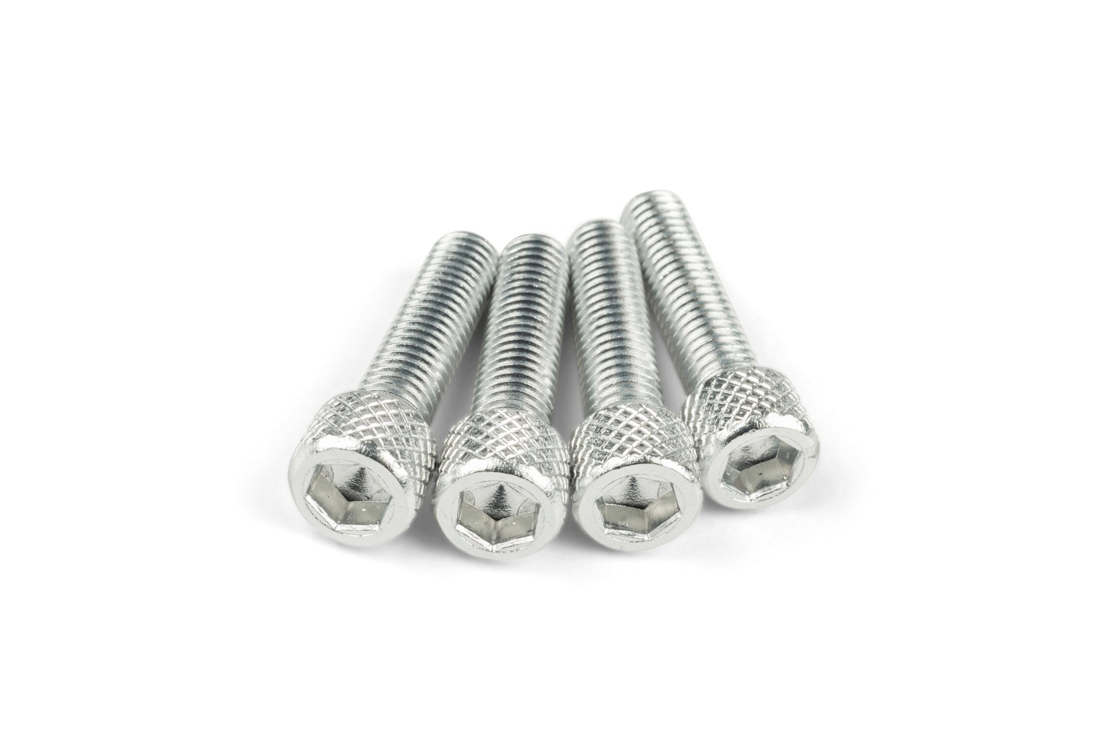 Kit visserie d'admission M6x25mm STR8 Alu Gris (x4)