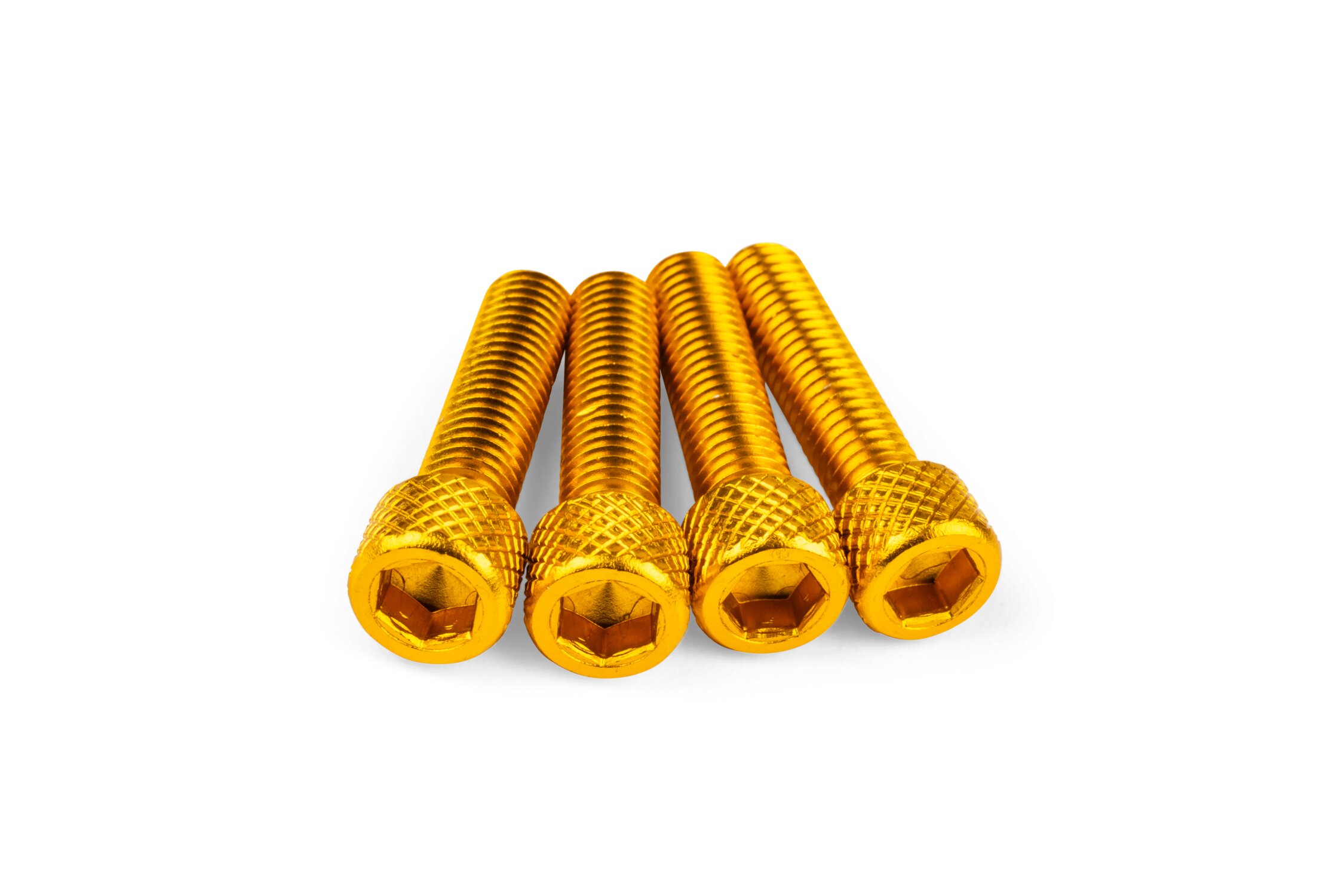 Kit visserie d'admission M6x25mm STR8 Alu Or (x4)