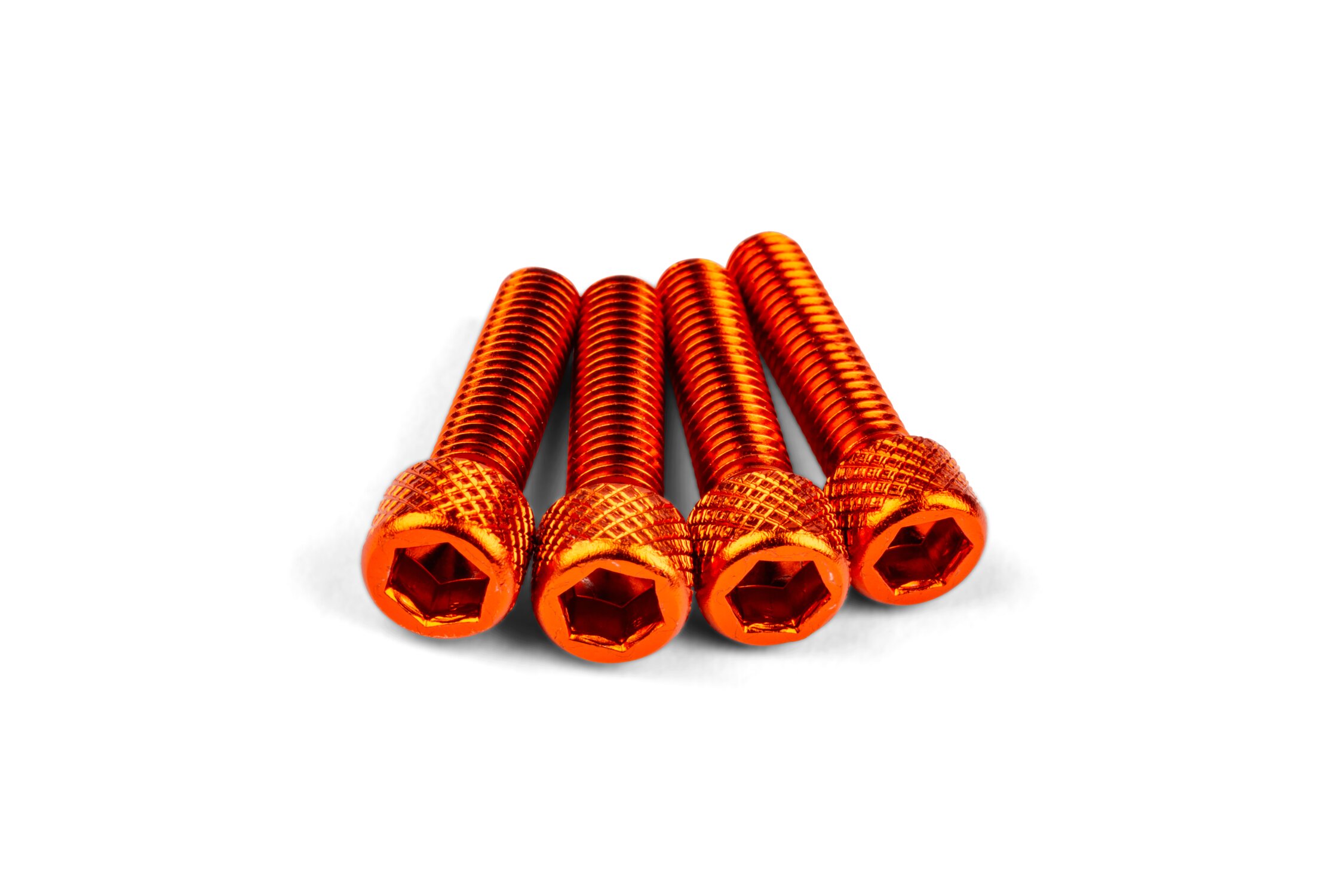 Kit visserie d'admission M6x25mm STR8 Alu Orange (x4)