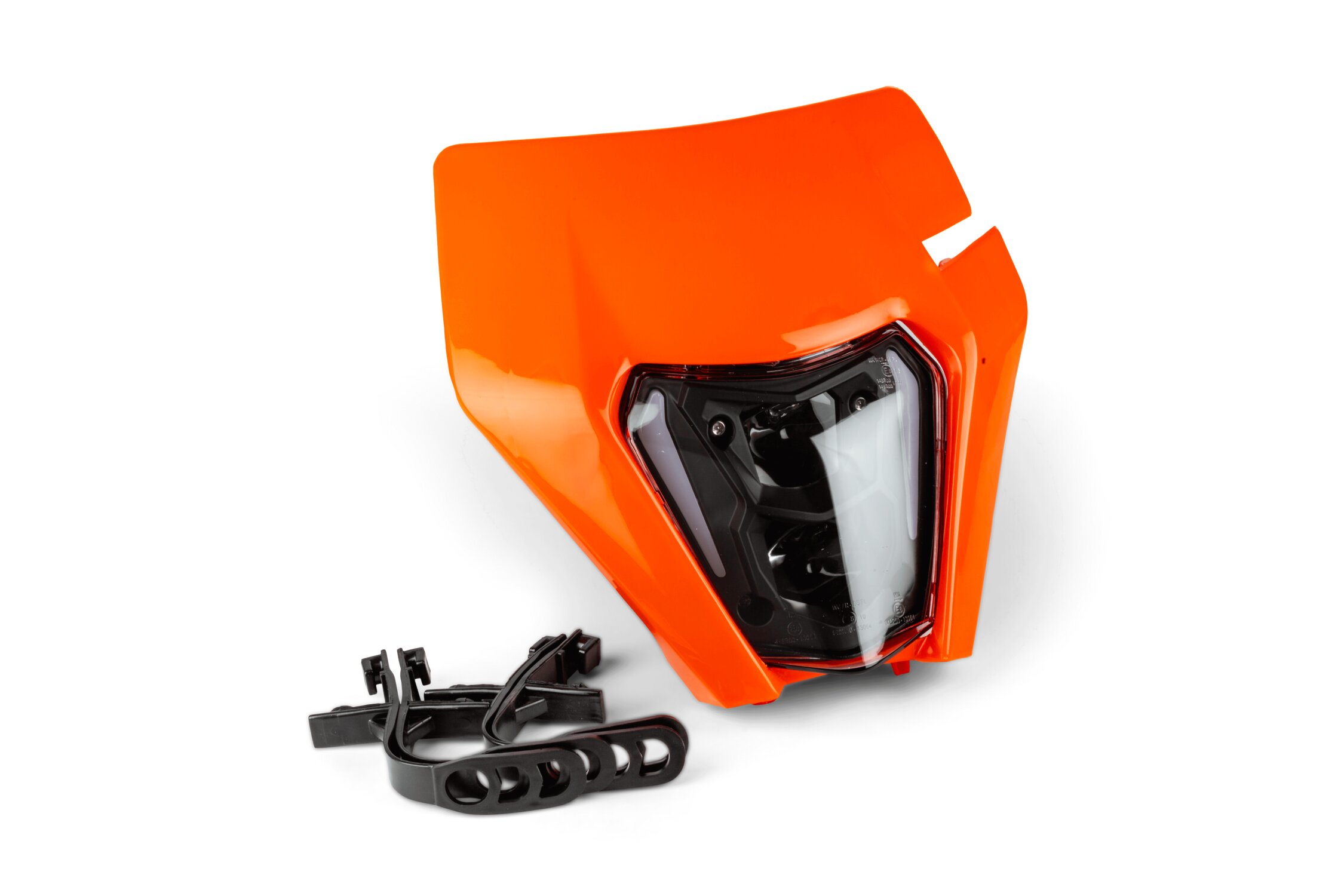 Plaque phare STR8 type KTM EXC V2 Orange