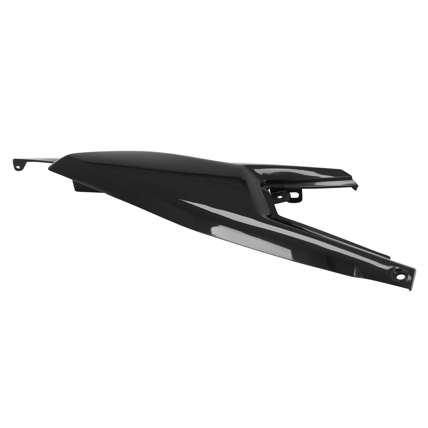 Aile arriÃ¨re droite noir brillant pour Gilera 50 SMT / Aprilia 50 SX