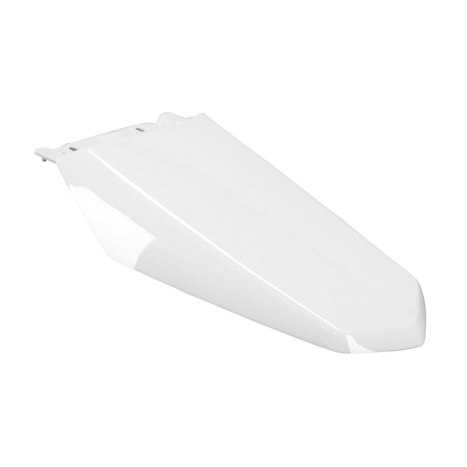 Garde boue arriÃ¨re blanc brillant pour Gilera 50 SMT / Aprilia 50 SX