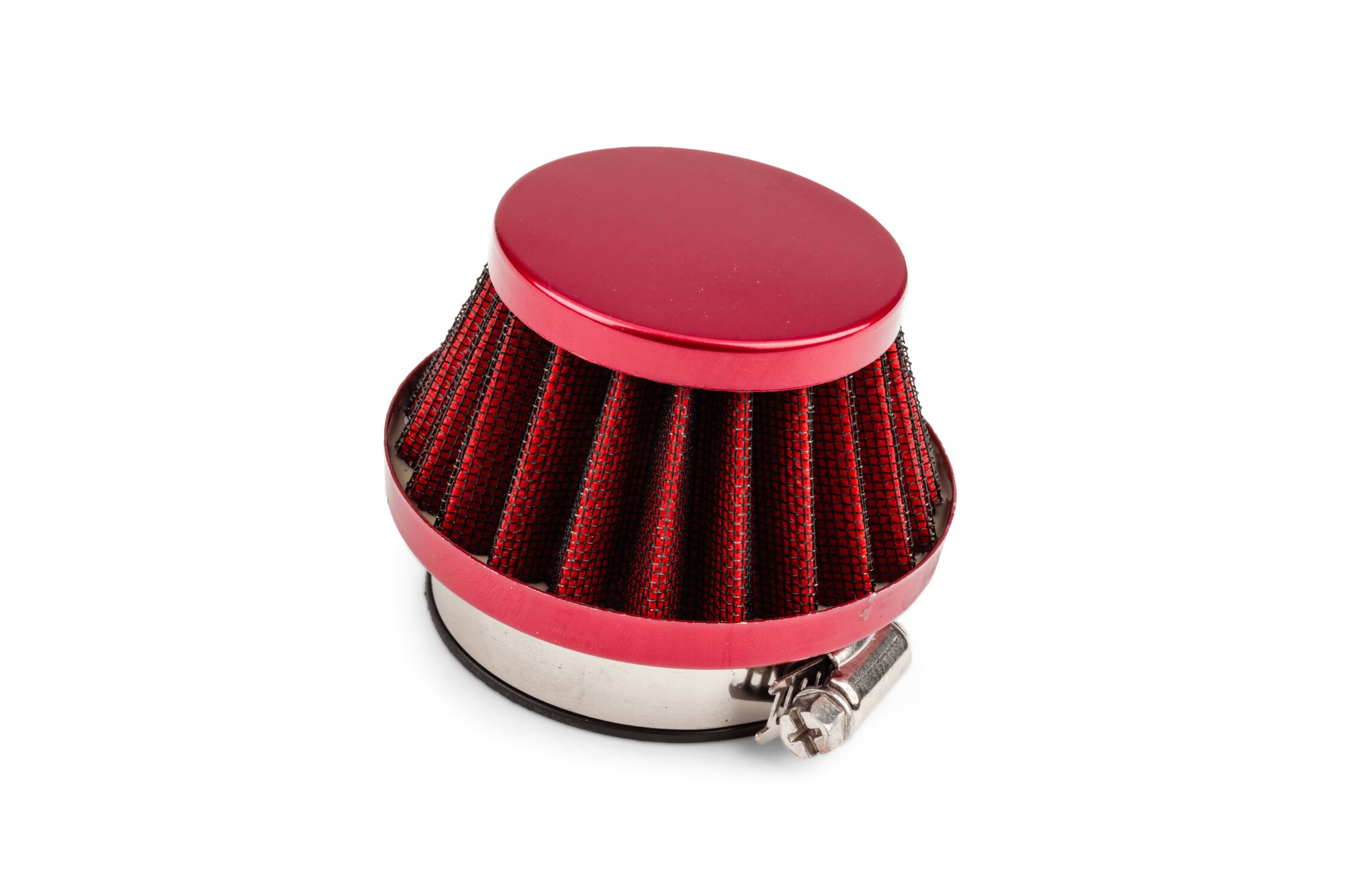 Filtre à air STR8 Powerfilter Shorty PWK/CP droit rouge