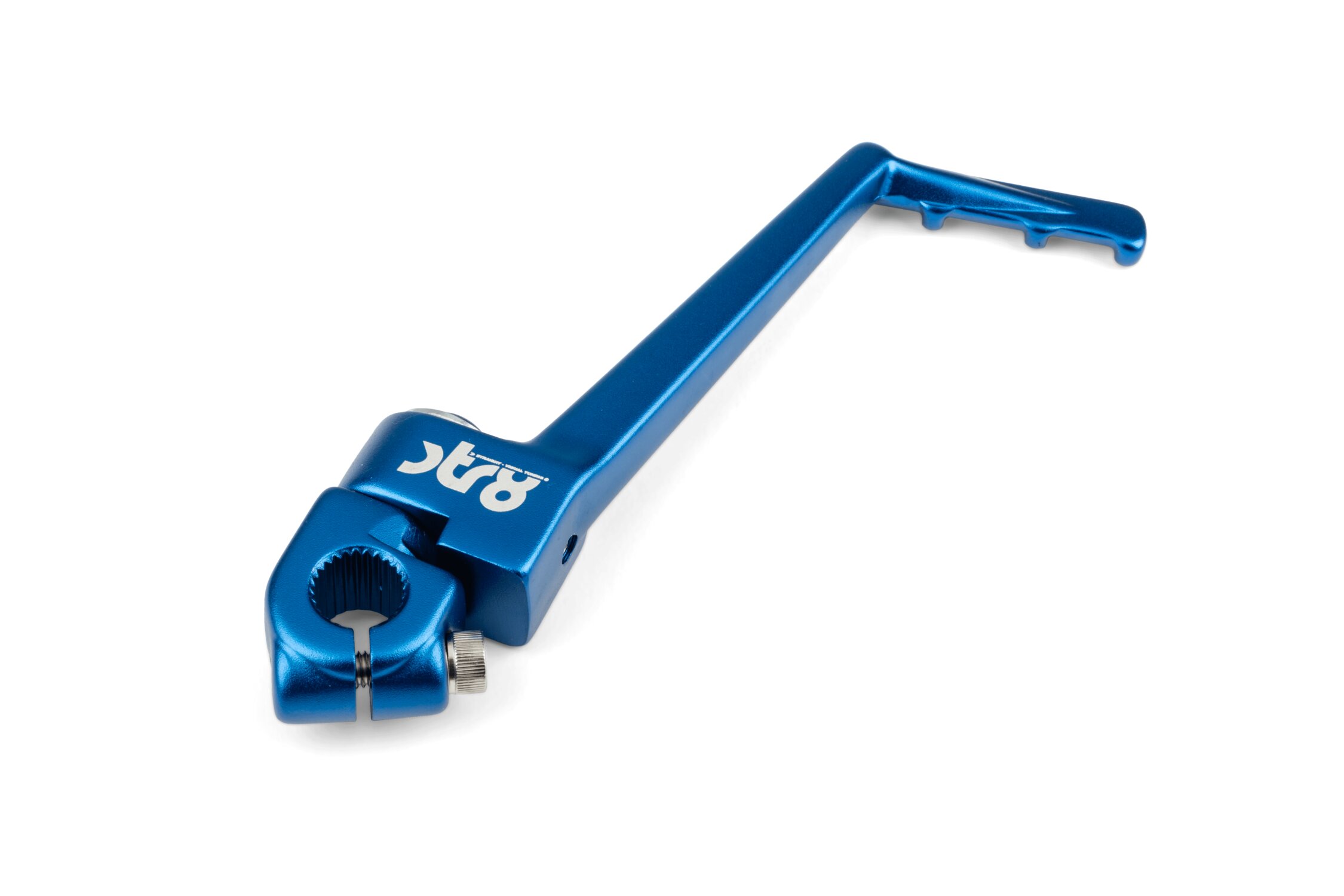 Kick de démarrage Derbi alu Bleu