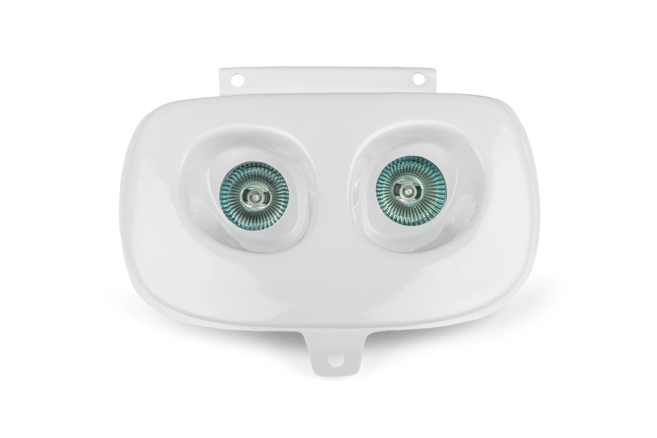 Phare double optique MBK Booster avant 2004 Blanc
