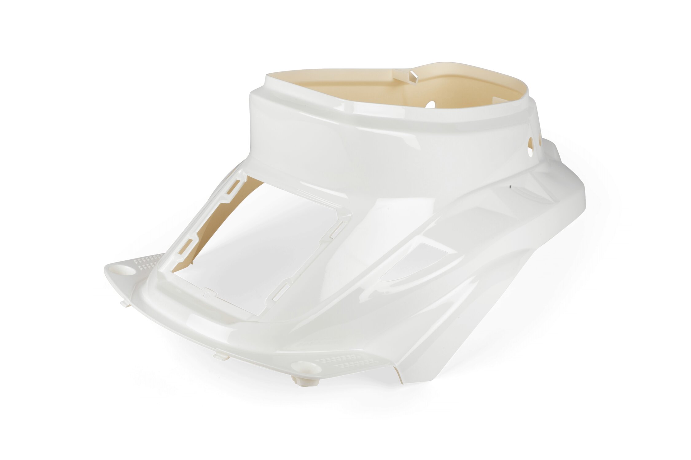 Str8 Coque arrière MBK Booster avant 2004 Blanc