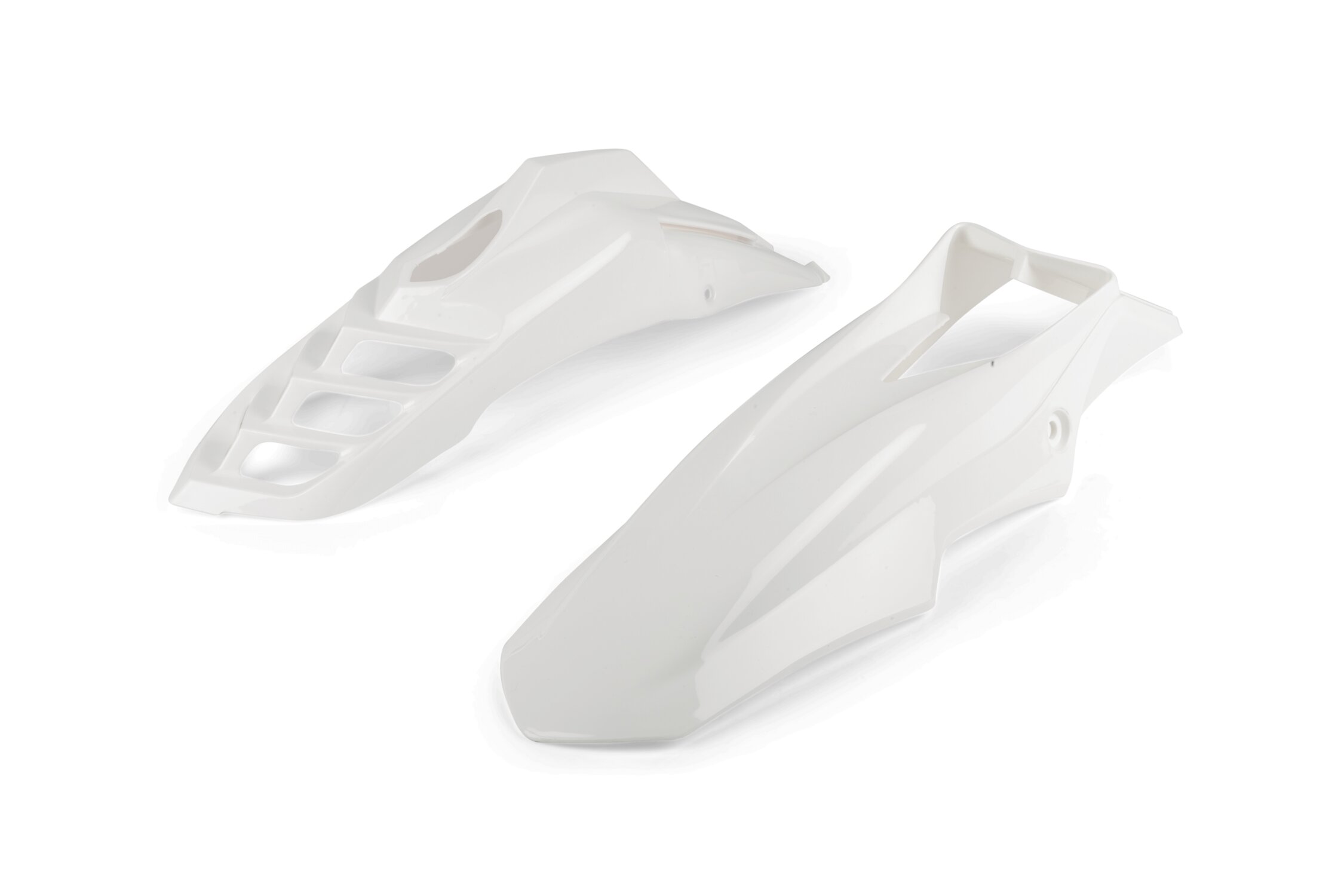 Parafango anteriore Supermoto bianco