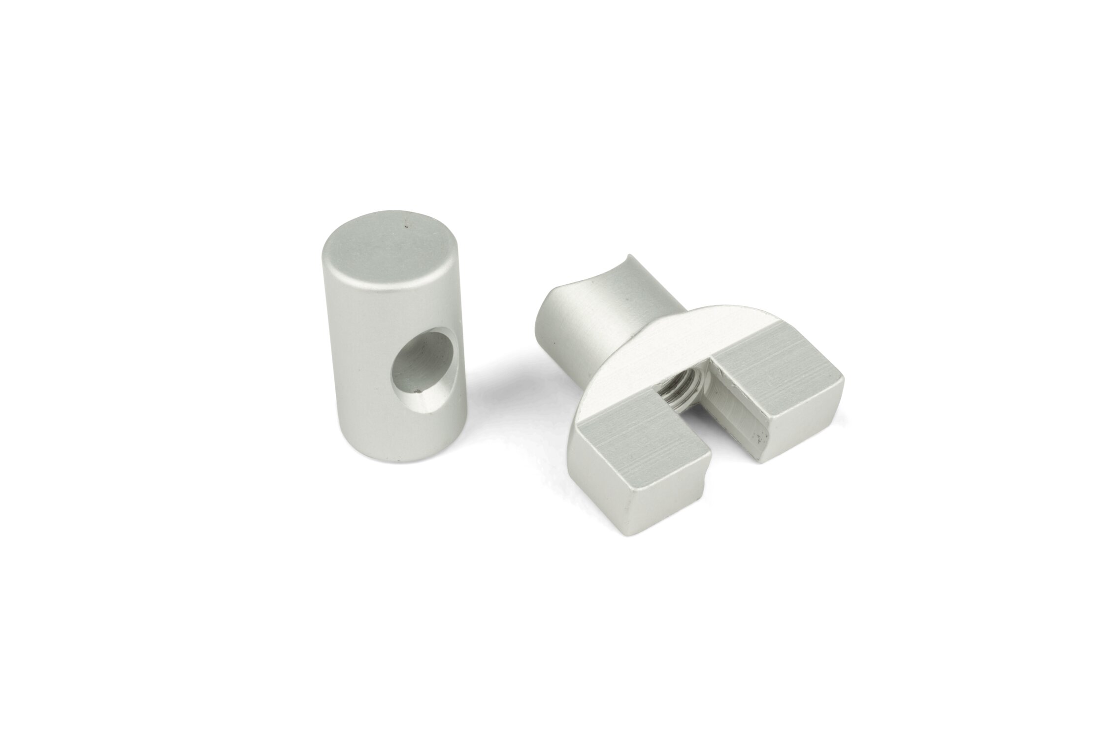 Kit écrou frein arrière STR8 M6 Alu Gris