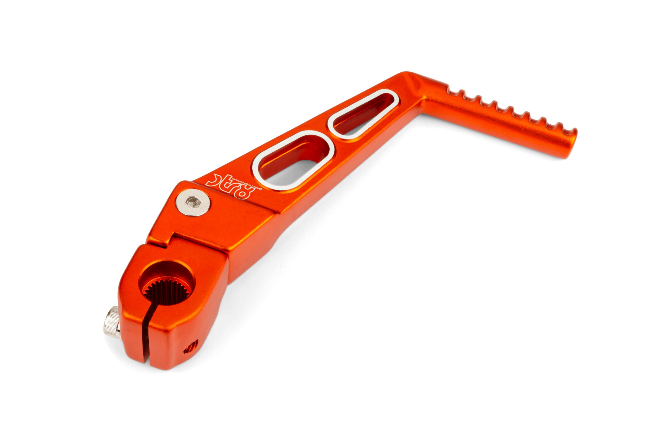 Kick de démarrage AM6 STR8 Lighty alu Orange