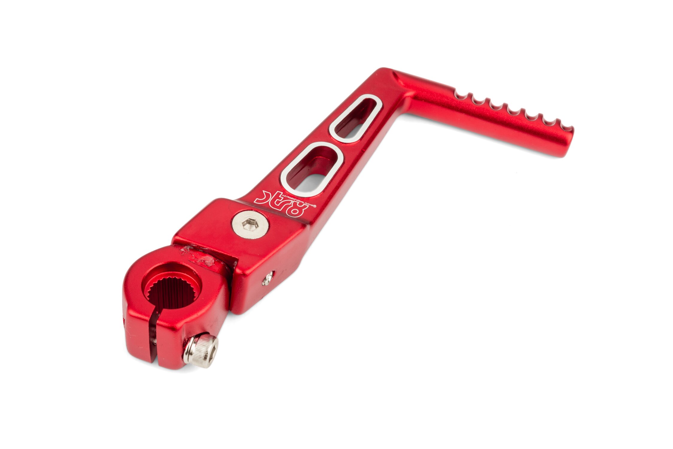 Kick de démarrage STR8 Lighty Derbi alu Rouge