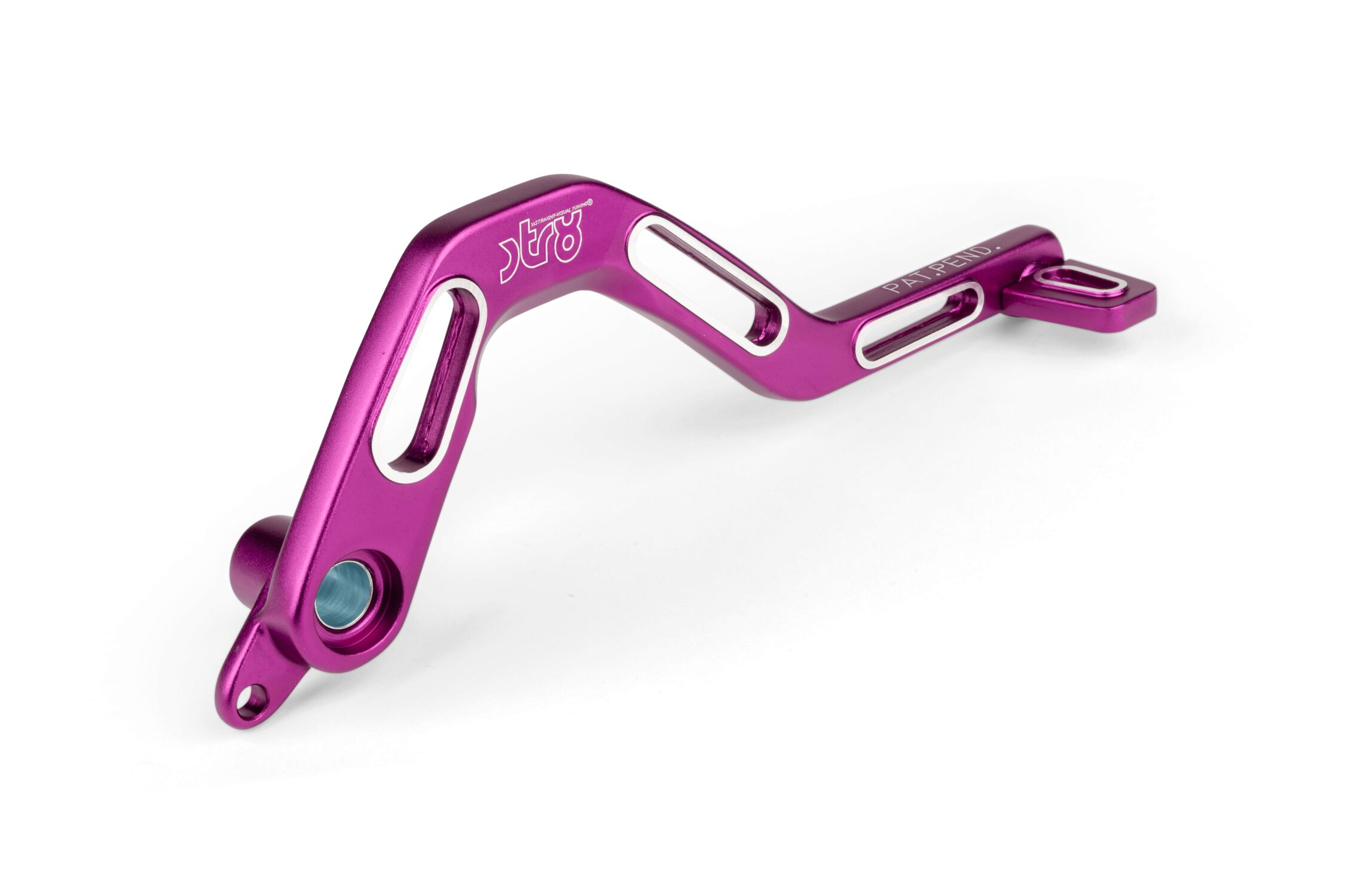 Pédale de frein STR8 Lighty Derbi alu Violet