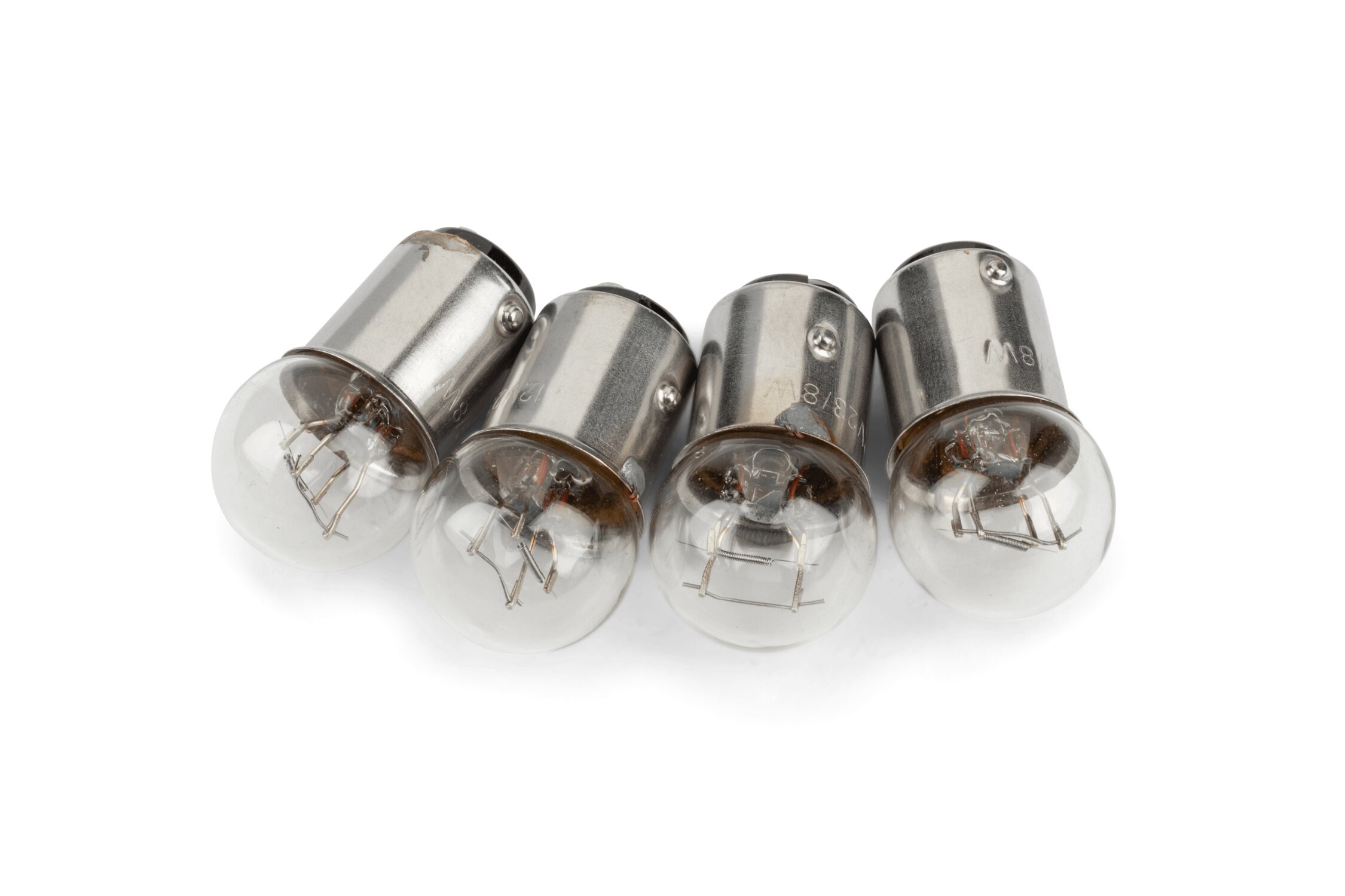 Ampoules STR8 (x4) 12V - 23/8W BAY15D (P23/8W) Blanc