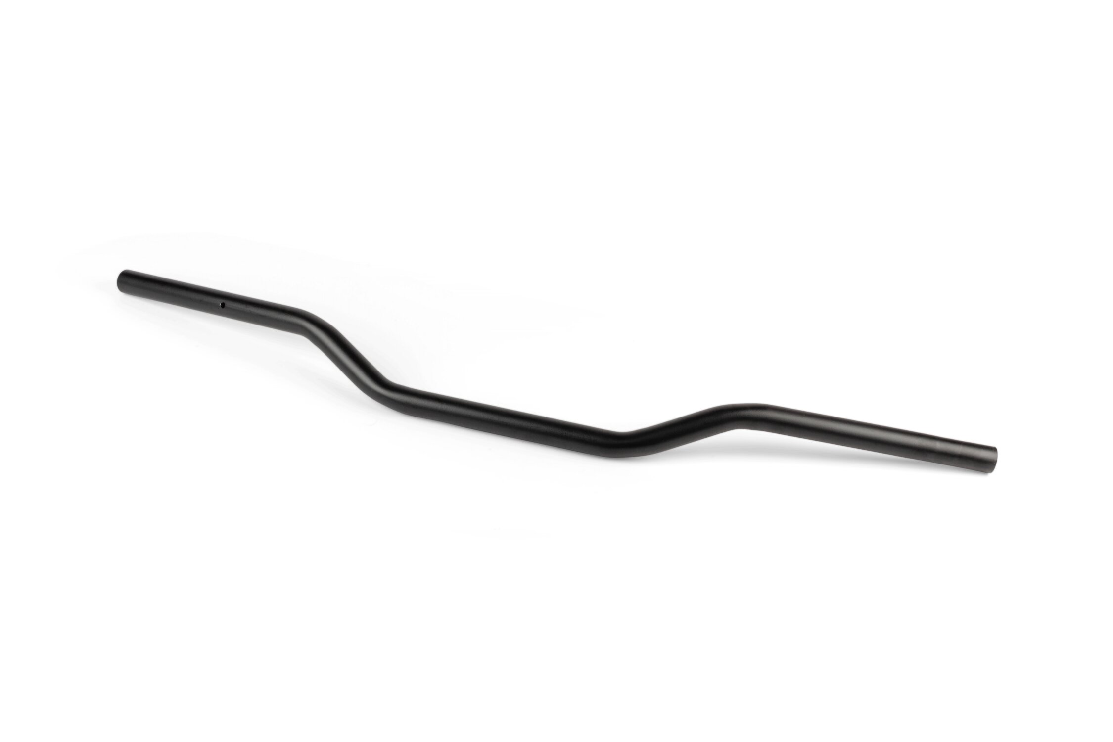 Guidon Moto 50 STR8 acier noir - 770mm