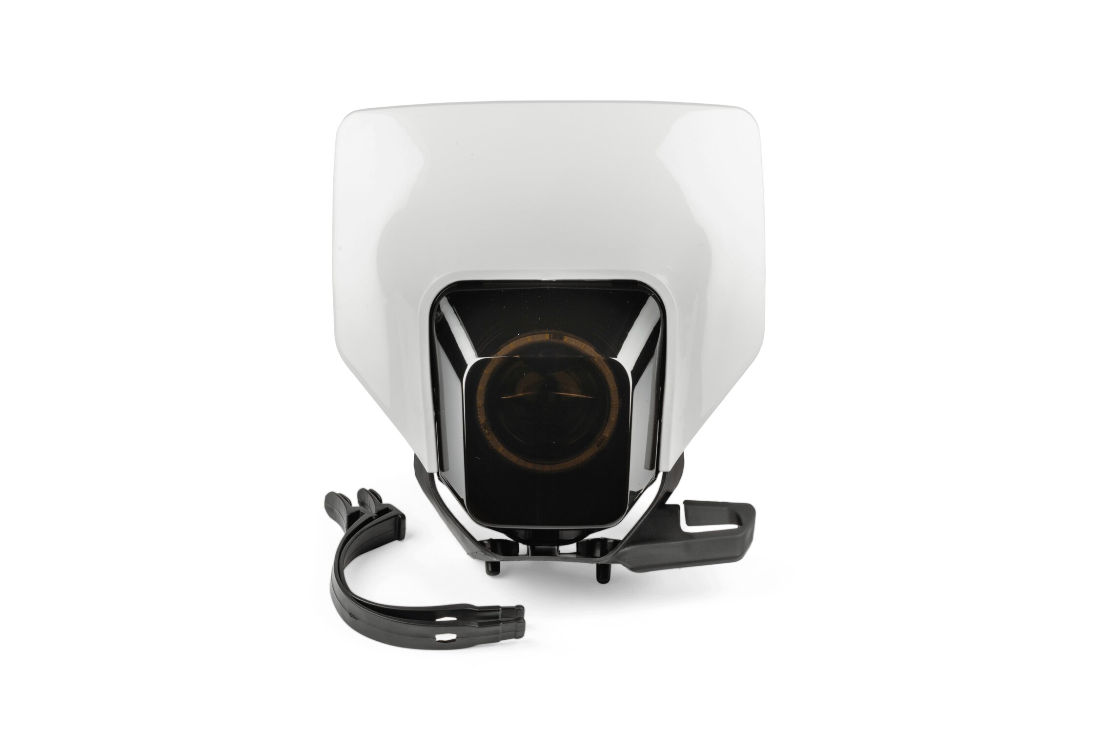 Str8 Plaque phare teinté type Husqvarna à LED Blanc