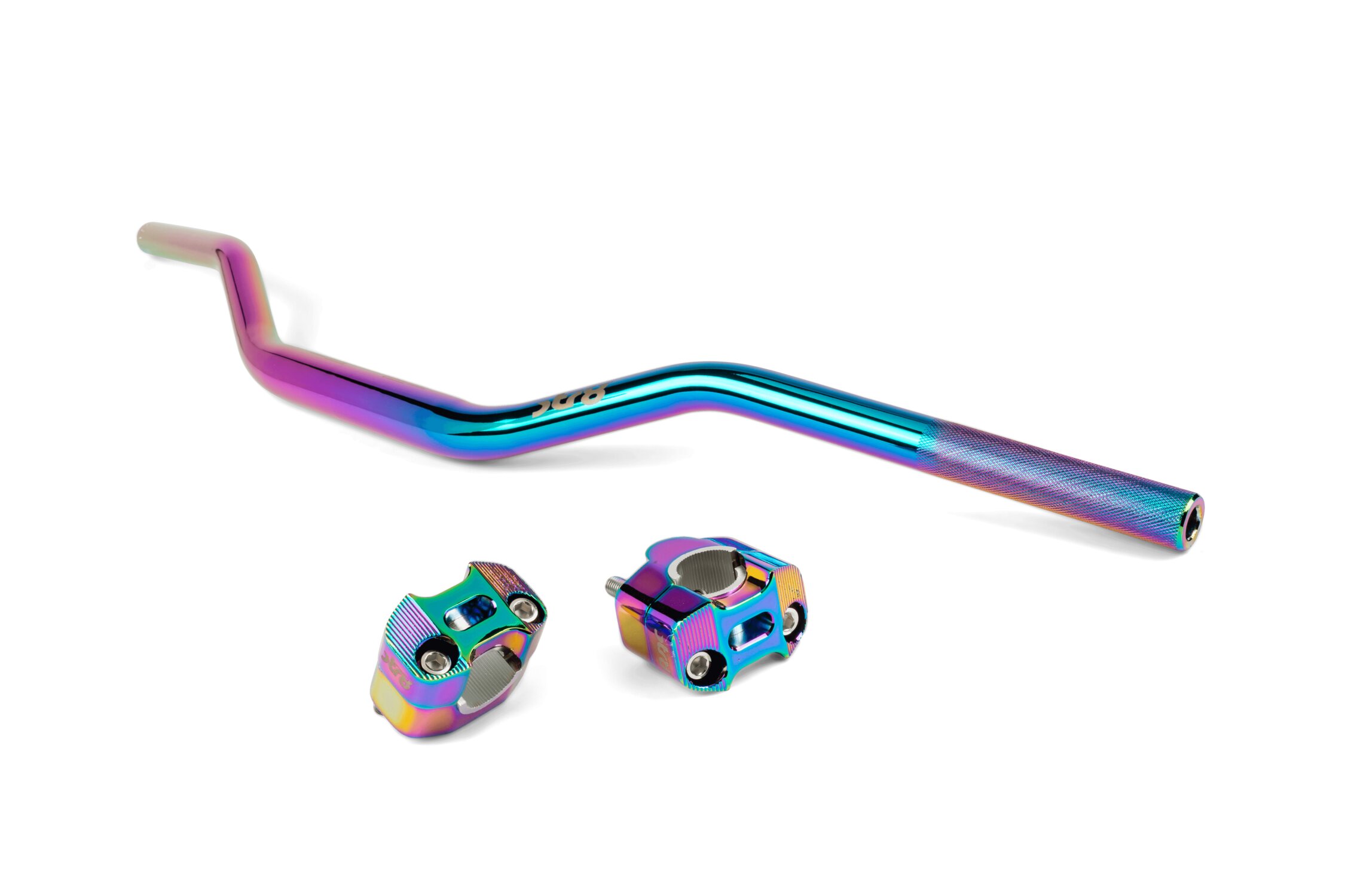 Kit guidon et pontet 28mm Str8 Neochrome