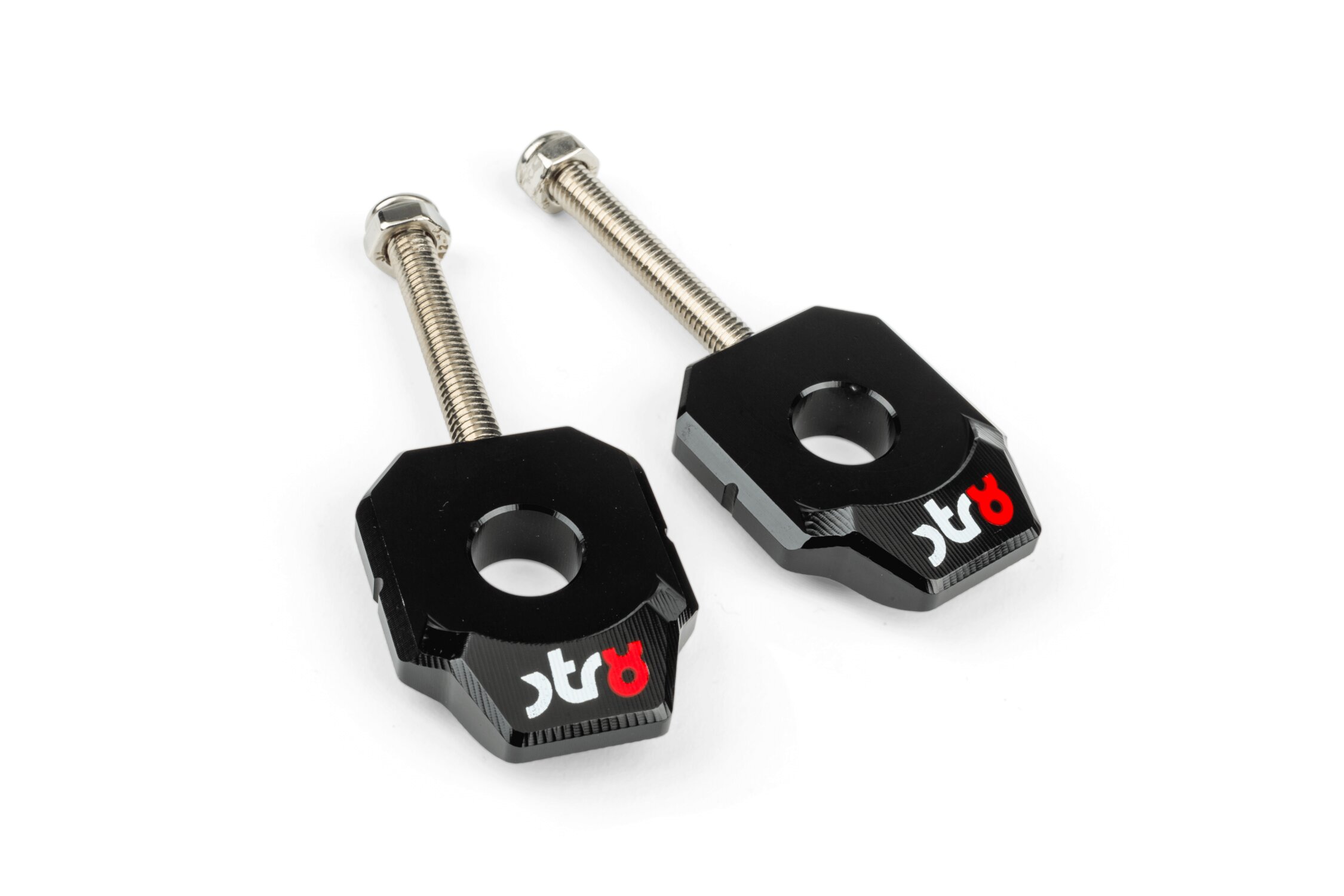Tendeur de chaîne STR8 Derbi 12mm Noir (x2)