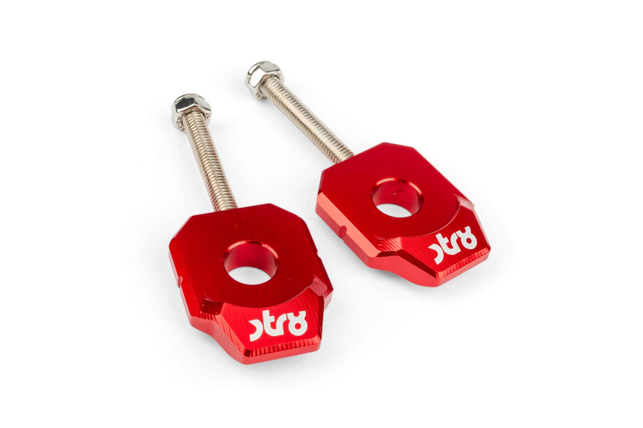 Tendeur de chaîne STR8 Derbi 12mm Rouge (x2)
