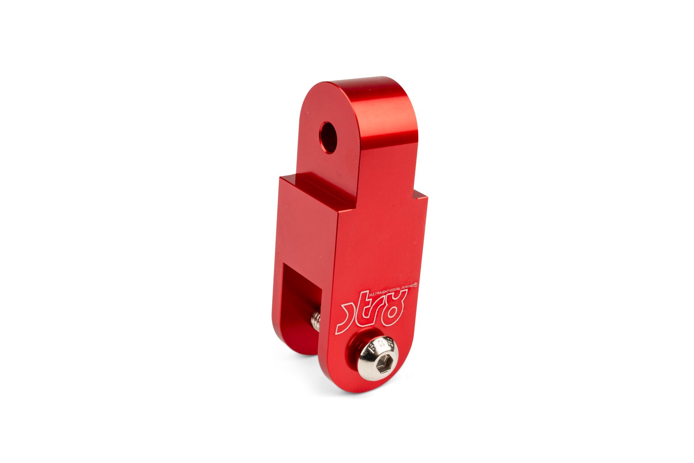 Réhausse d'amortisseur + 60mm STR8 MBK et Peugeot Rouge