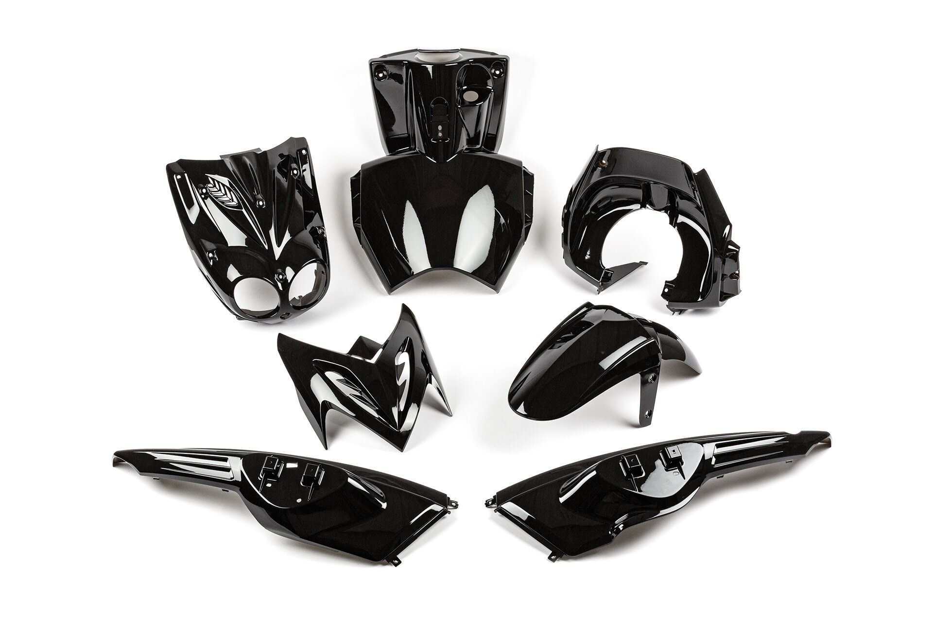 Kit carénage 7 pièces Noir MBK Stunt après 2005