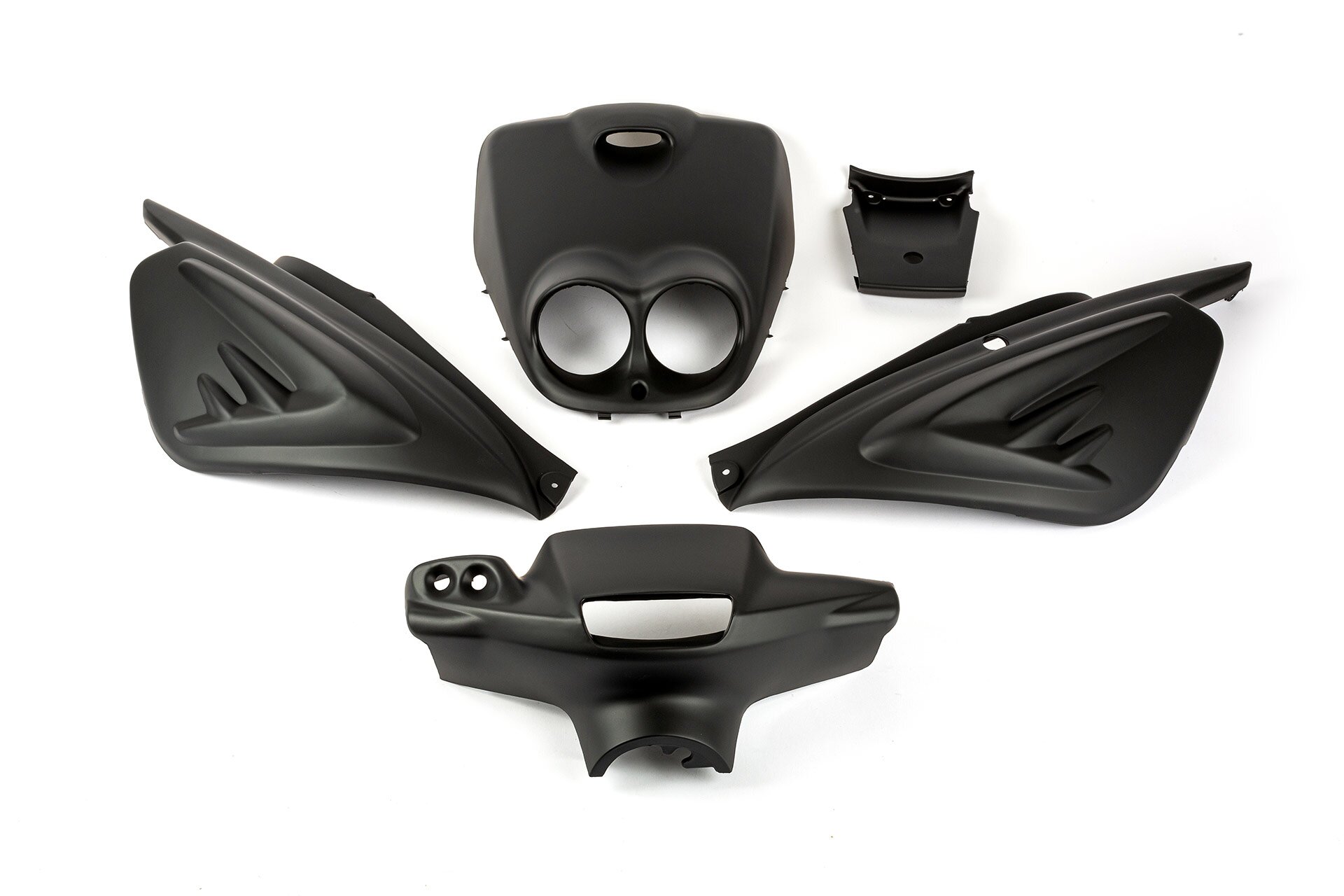 Kit carénage STR8 MBK Rocket Noir mat