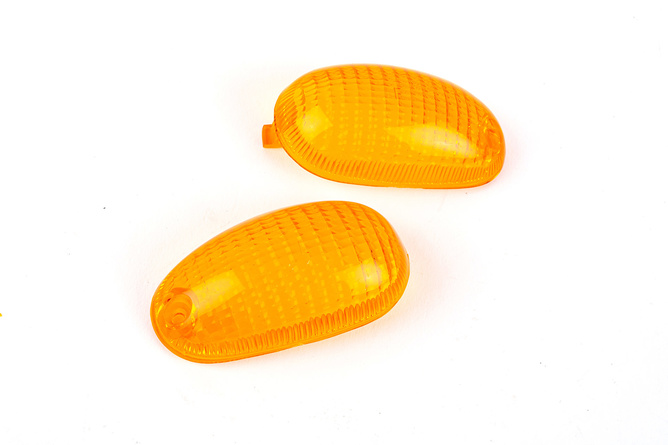 Cabochons de clignotants AV orange Piaggio Typhoon / NRG