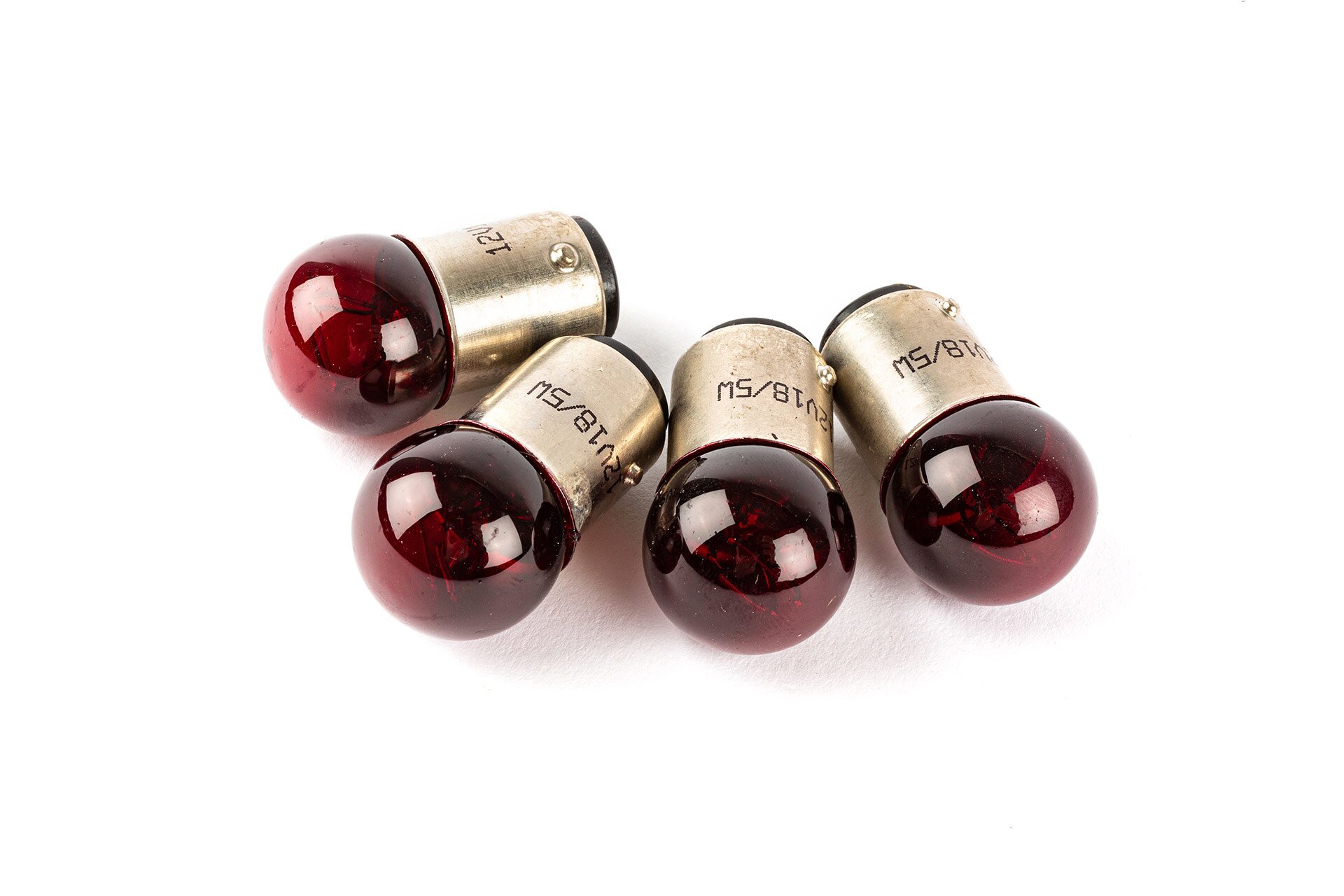 Ampoules STR8 (x4) feu + stop 12V - 18/5W BAY15D Rouge
