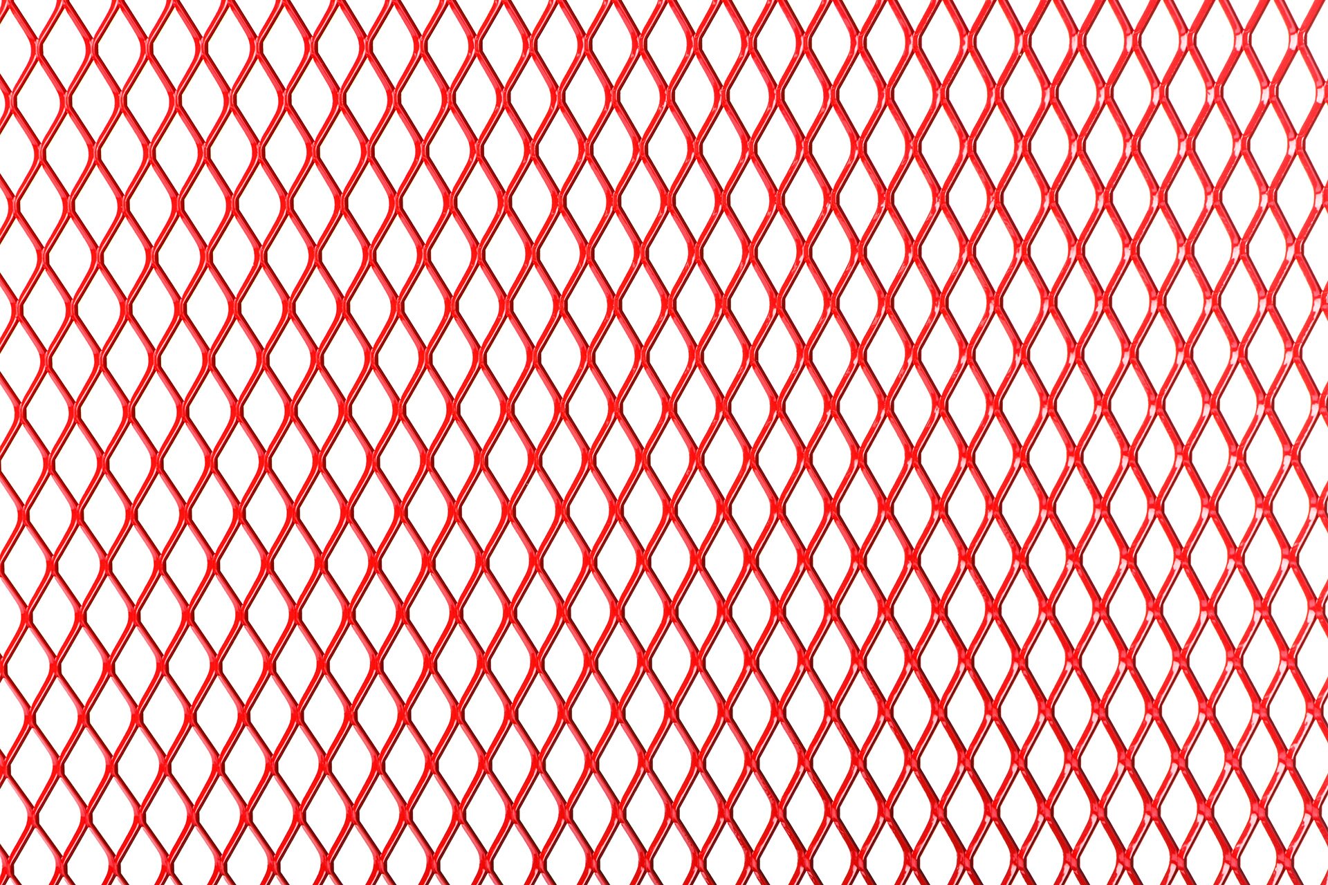 Grille déco STR8 maillon moyen 30x30cm Rouge